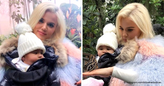 Khloé Kardashian & True Thompson melt hearts during 'magical' date at Cleveland Botanical Garden