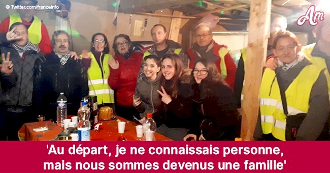 Les Gilets jaunes célèbrent Noël: certains d'entre eux ont pu trouver une "famille"