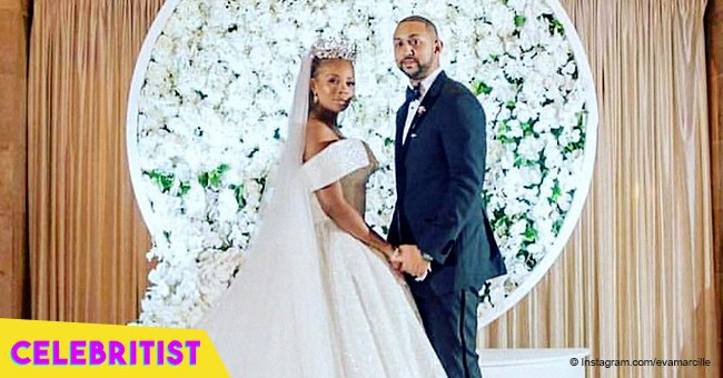 Eva Marcille shares photos from her lavish wedding