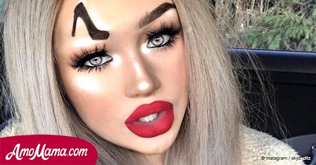 High heel brows are the latest divisive eyebrow look. Do you like it?