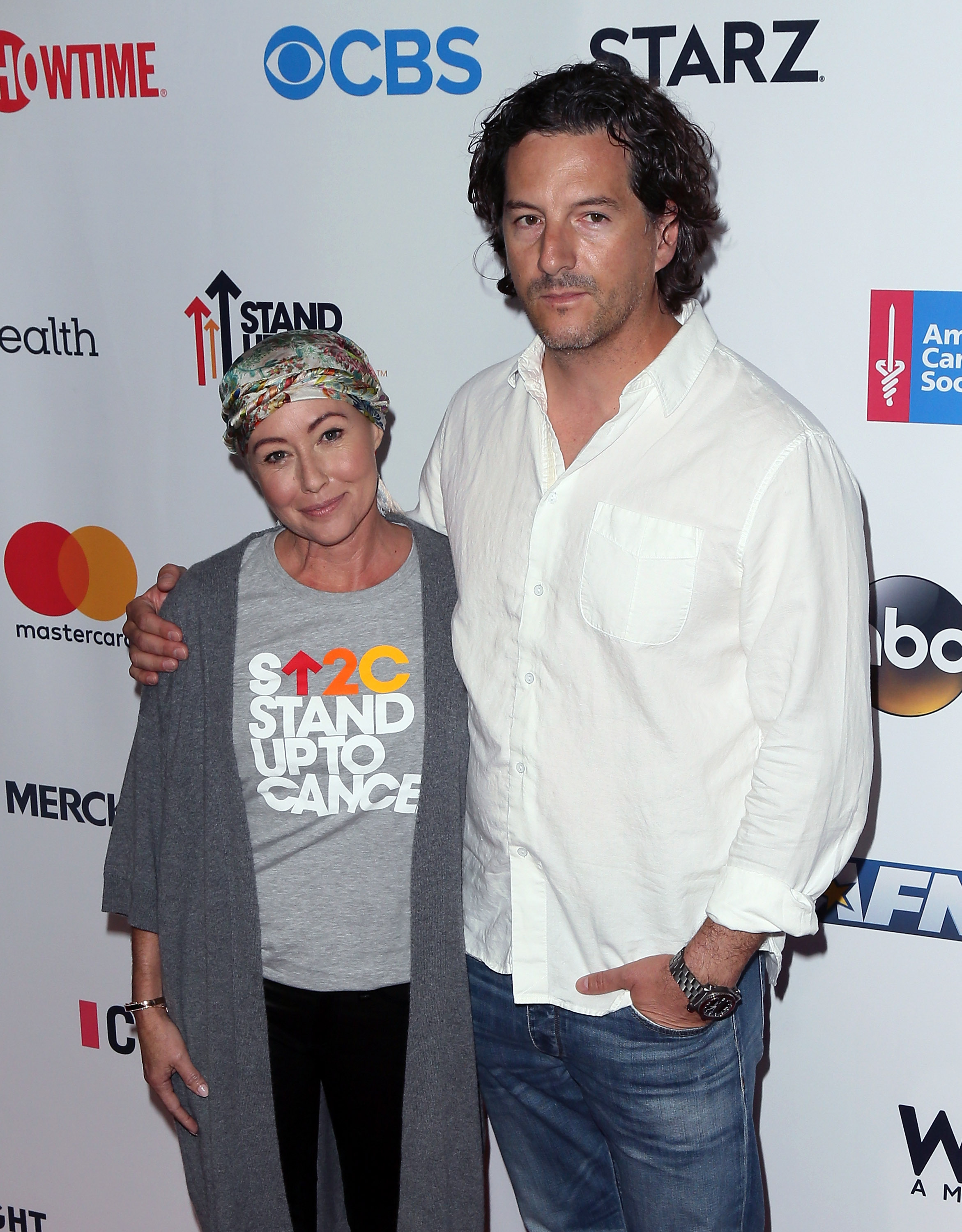 Shannen Doherty and then-husband producer Kurt Iswarienko attend Hollywood Unites for the 5th Biennial Stand Up To Cancer (SU2C) on September 9, 2016 in Los Angeles, California | Source: Getty Images