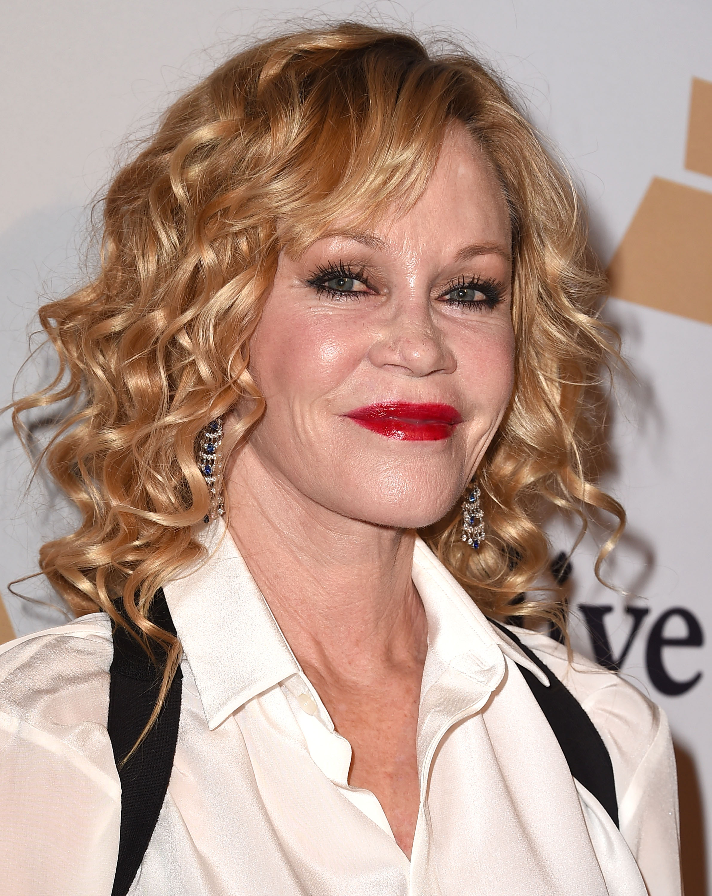 Melanie Griffith arrives at the Pre-Grammy Gala and Salute to Industry Icons Honoring Martin Bandier on February 7, 2015, in Los Angeles, California. | Source: Getty Images