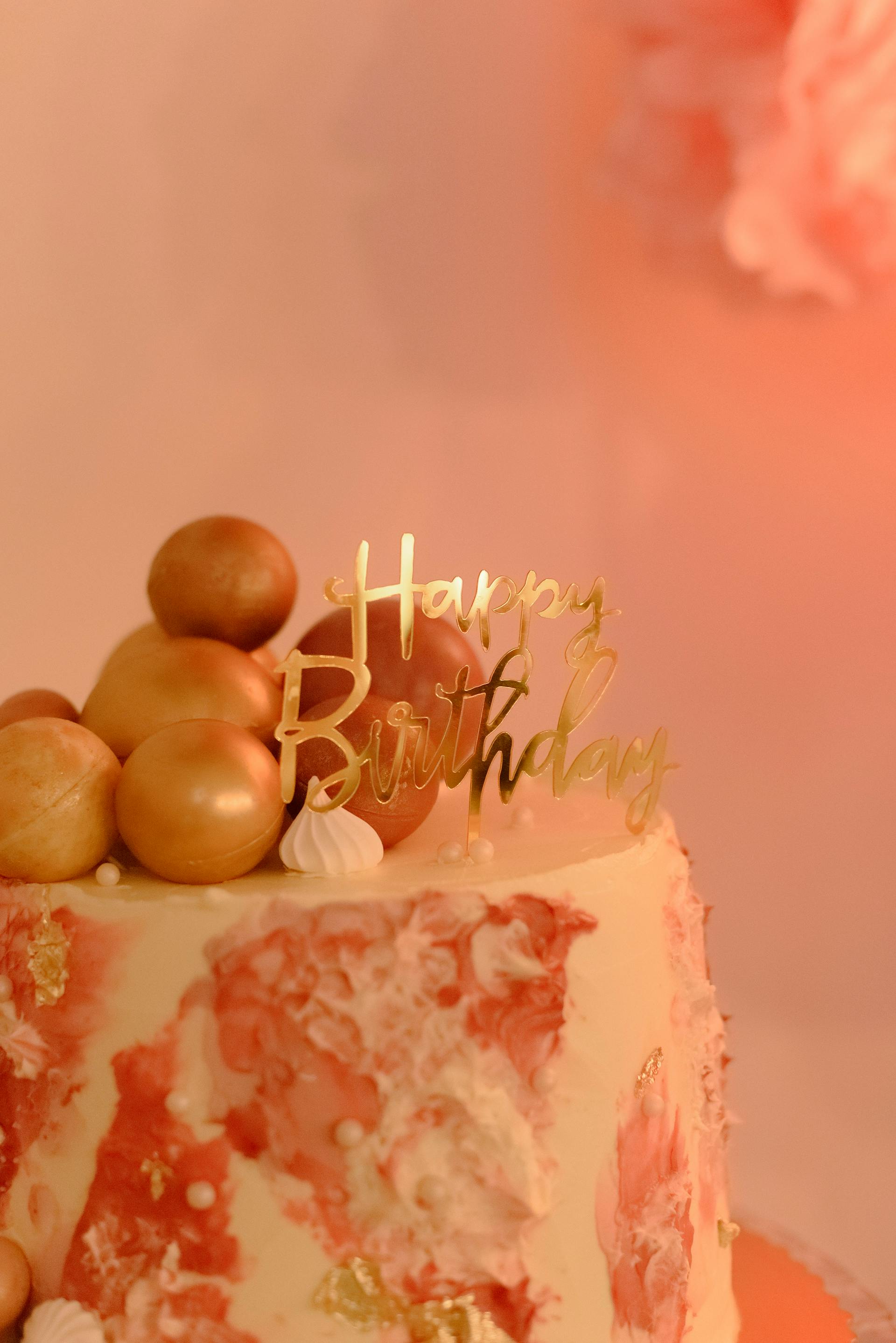 A birthday cake | Source: Pexels