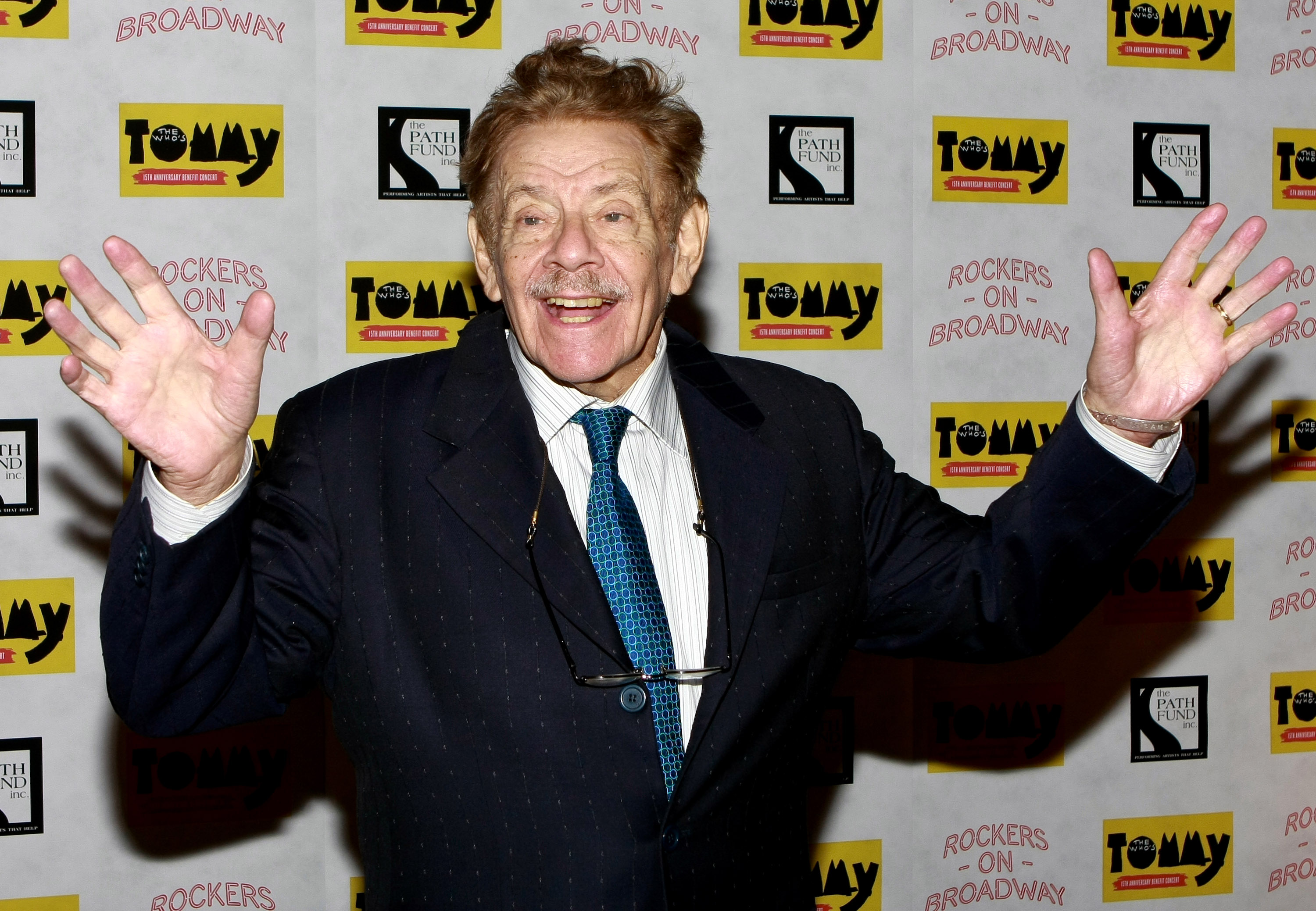 Jerry Stiller at "The Who's Tommy" 15th Anniversary Concert in New York City on December 15, 2008. | Source: Getty Images
