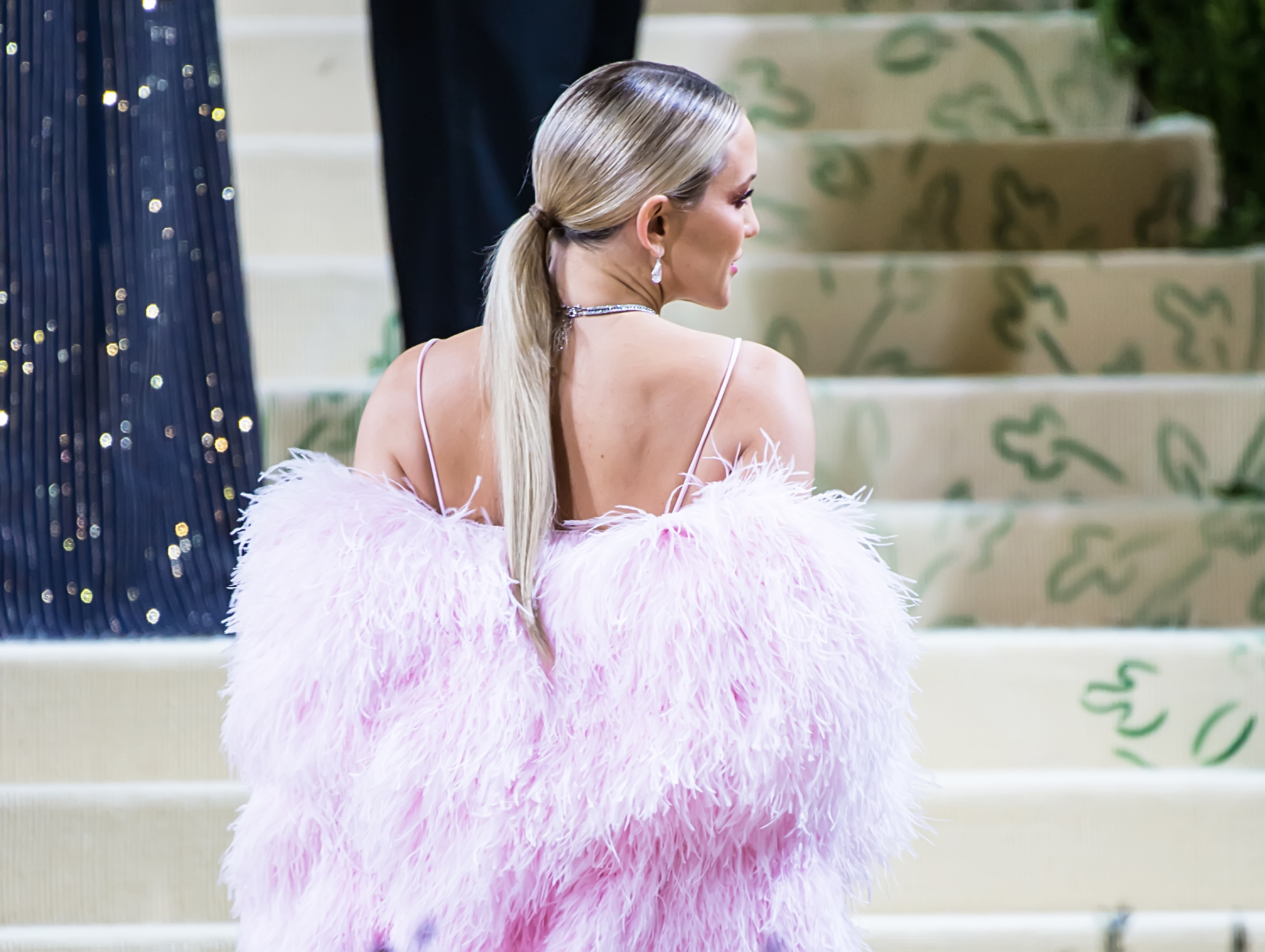 The actress during the 2021 Met Gala Celebrating In America: A Lexicon Of Fashion at The Metropolitan Museum of Art on September 13, 2021 in New York City. | Source: Getty Images