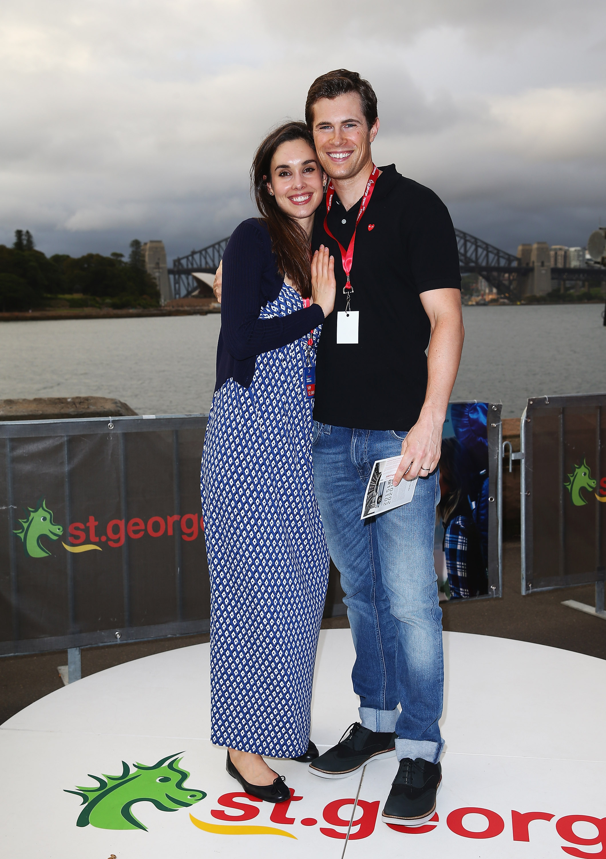 Kristina Tesic and David Berry at the VIP screening of "WILD" on January 12, 2015, in Sydney, Australia. | Source: Getty Images