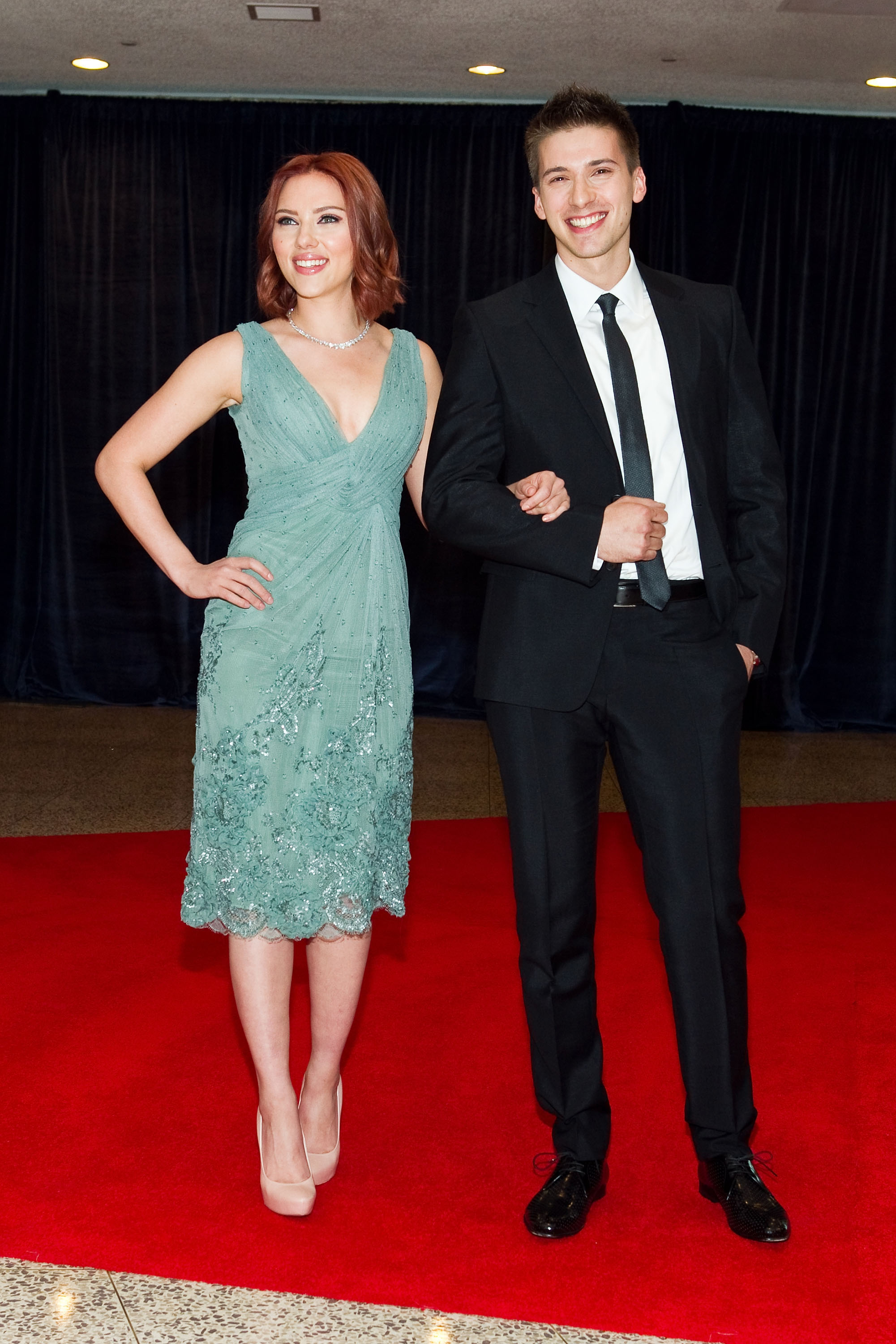 Scarlett and Hunter Johansson at the 2011 White House Correspondents' Association Dinner on April 30, 2011, in Washington, DC. | Source: Getty Images