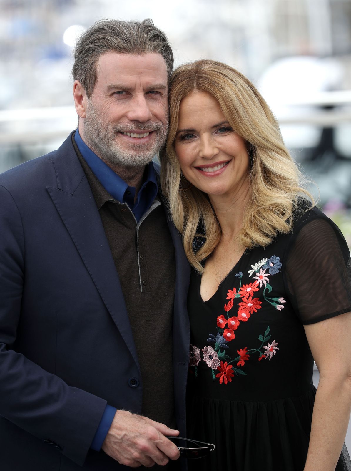 John Travolta and Kelly Preston at the photocall for the "Gotti" during the 71st annual Cannes Film Festival on May 15, 2018, in France | Photo: Mike Marsland/Mike Marsland/WireImage/Getty Images