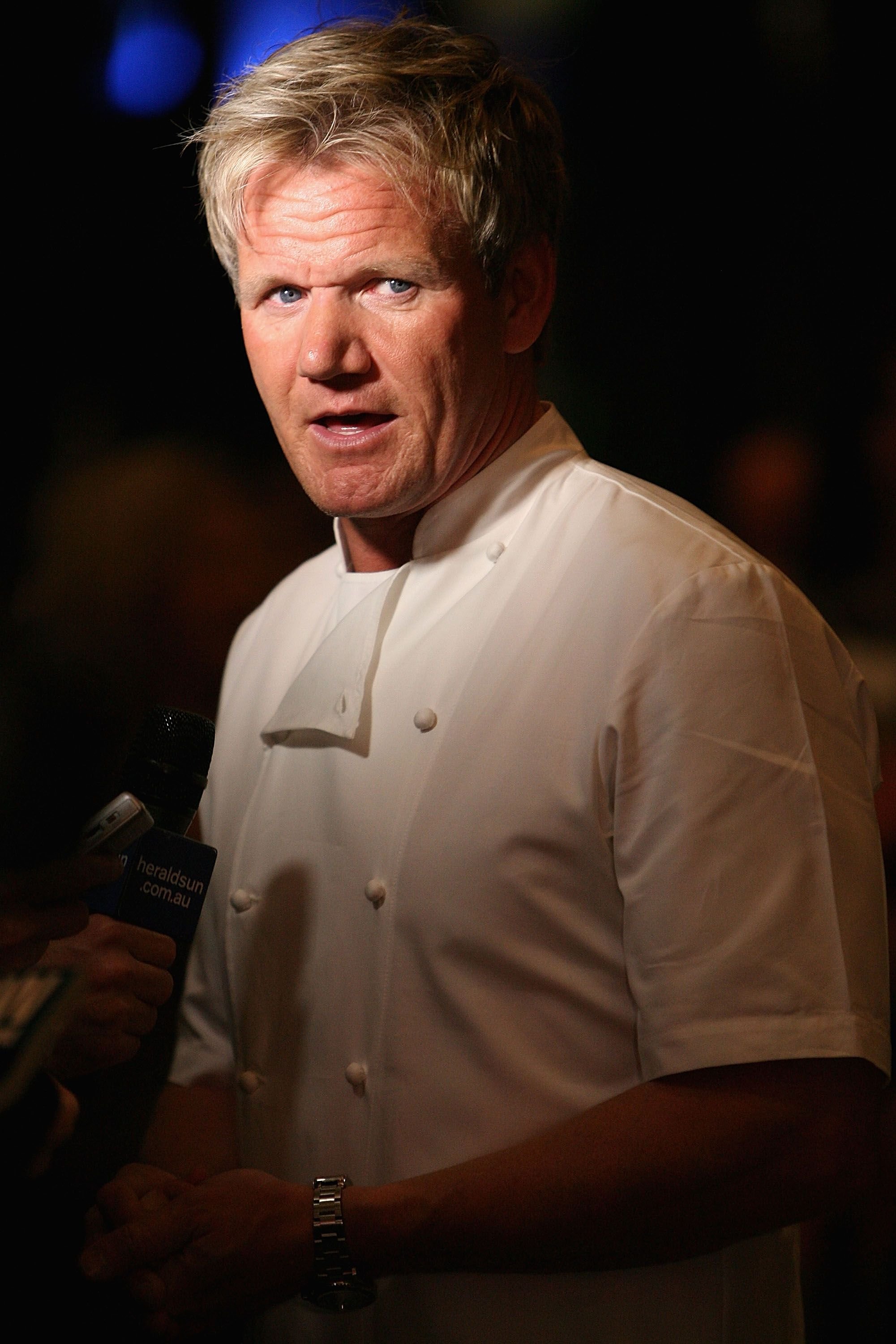 Gordon Ramsay during the opening party of the Crown Metropol hotel on April 21, 2010 in Melbourne, Australia. | Source: Getty Images