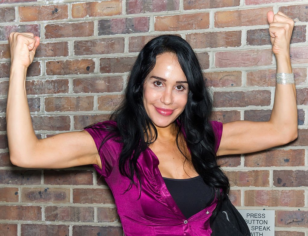 Nadya 'Octomom' Suleman seen outside Fox 29 Studios  | Getty Images