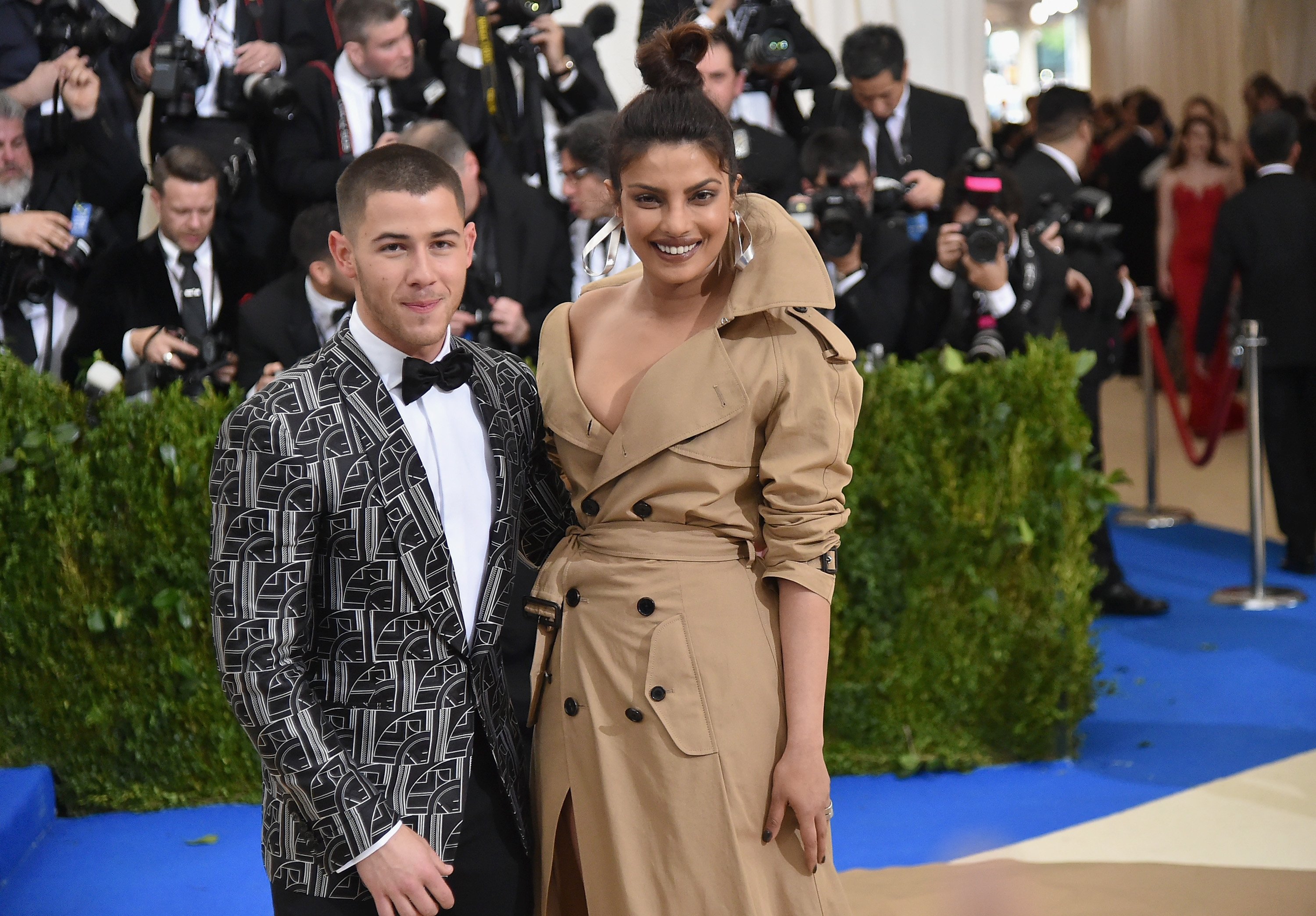 Nick Jonas and Priyanka Chopra attend the Costume Institute Gala in New York City on May 1, 2017 | Photo: Getty Images