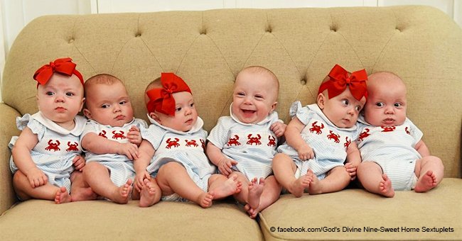Waldrop Sextuplets Are Already One and They're Growing by the Day