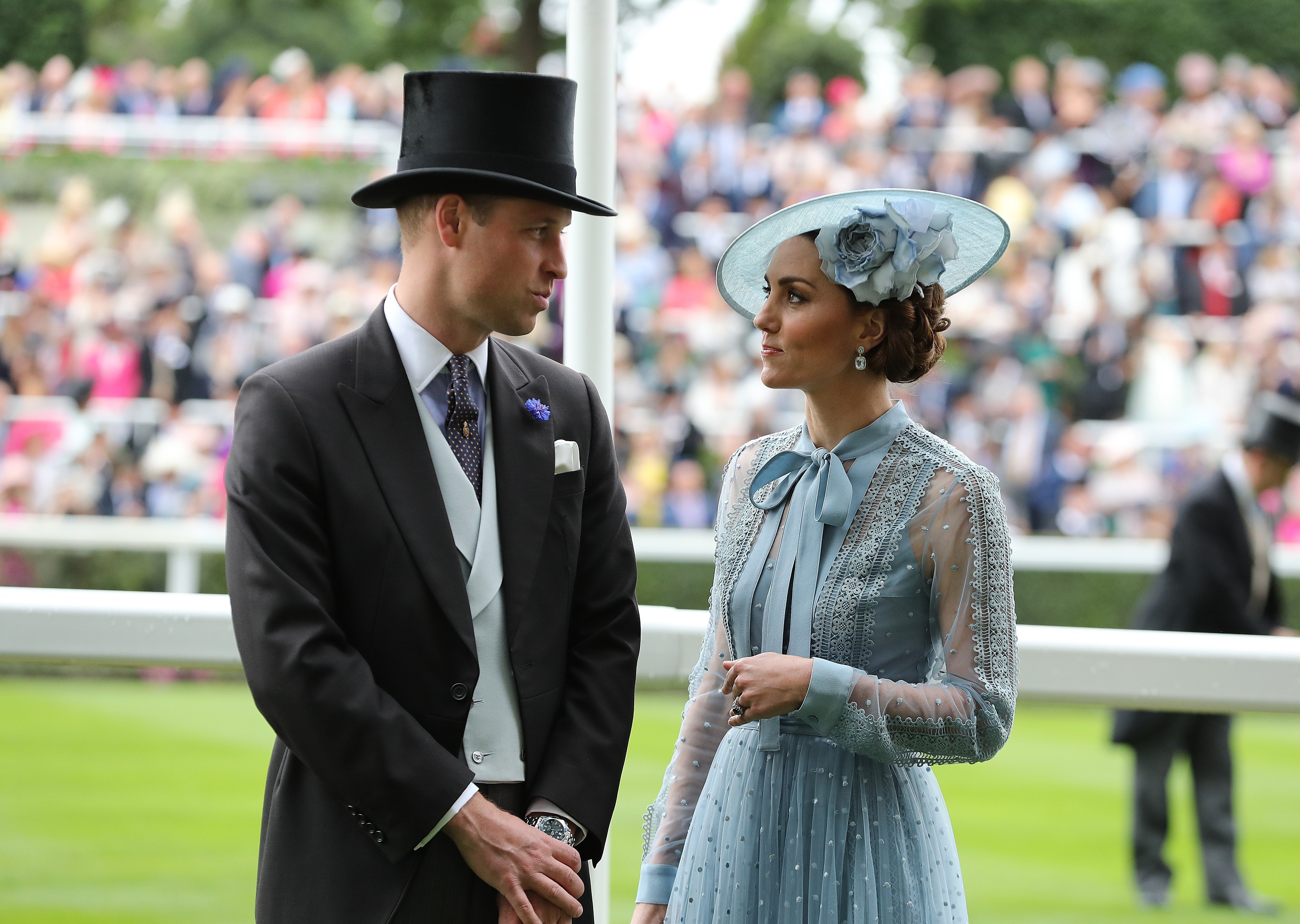 Prince William and Duchess Kate at the Royal Ascot | Photo: Getty Images