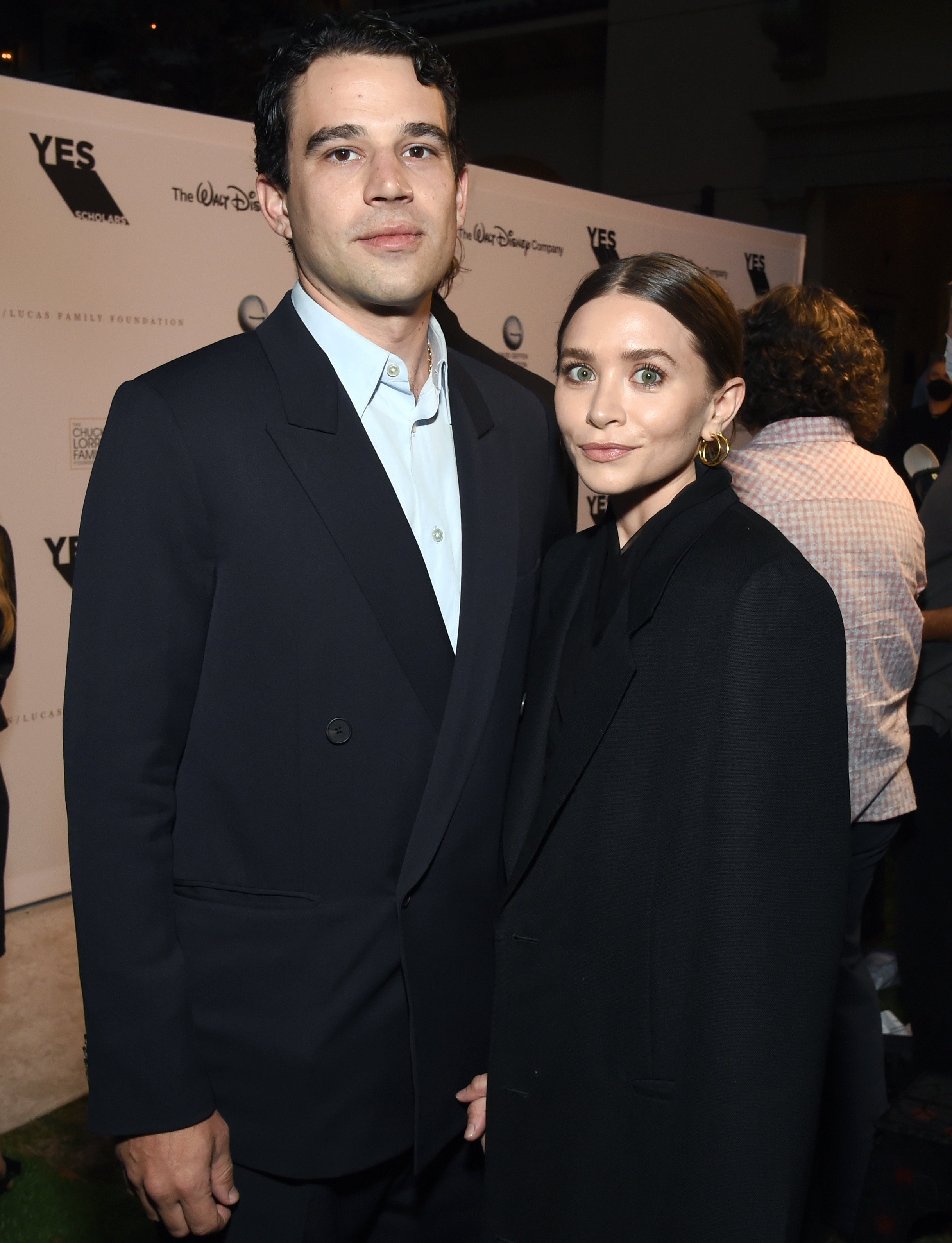 Louis Eisner and Ashley Olsen at the YES 20th Anniversary Gala on September 23, 2021 in Los Angeles, California. | Source: Getty Images