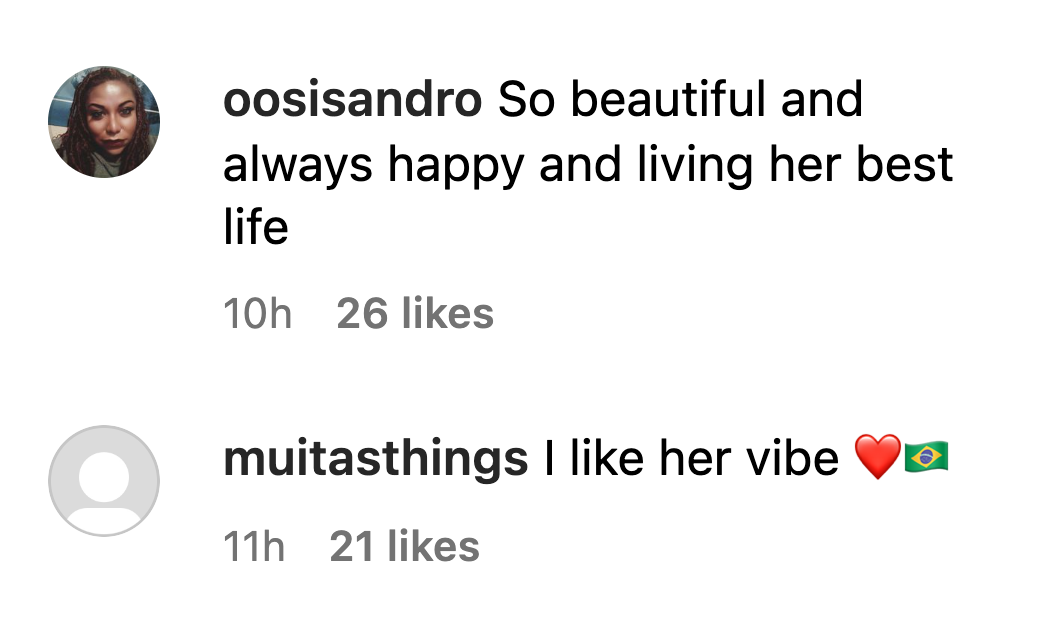 Screenshot of comments on Just Jared's Instagram post. | Source: Instagram/JustJared