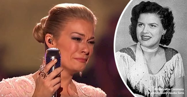LeAnn Rimes' performs Patsy Cline's classic song and her singing bewitched fans (video)