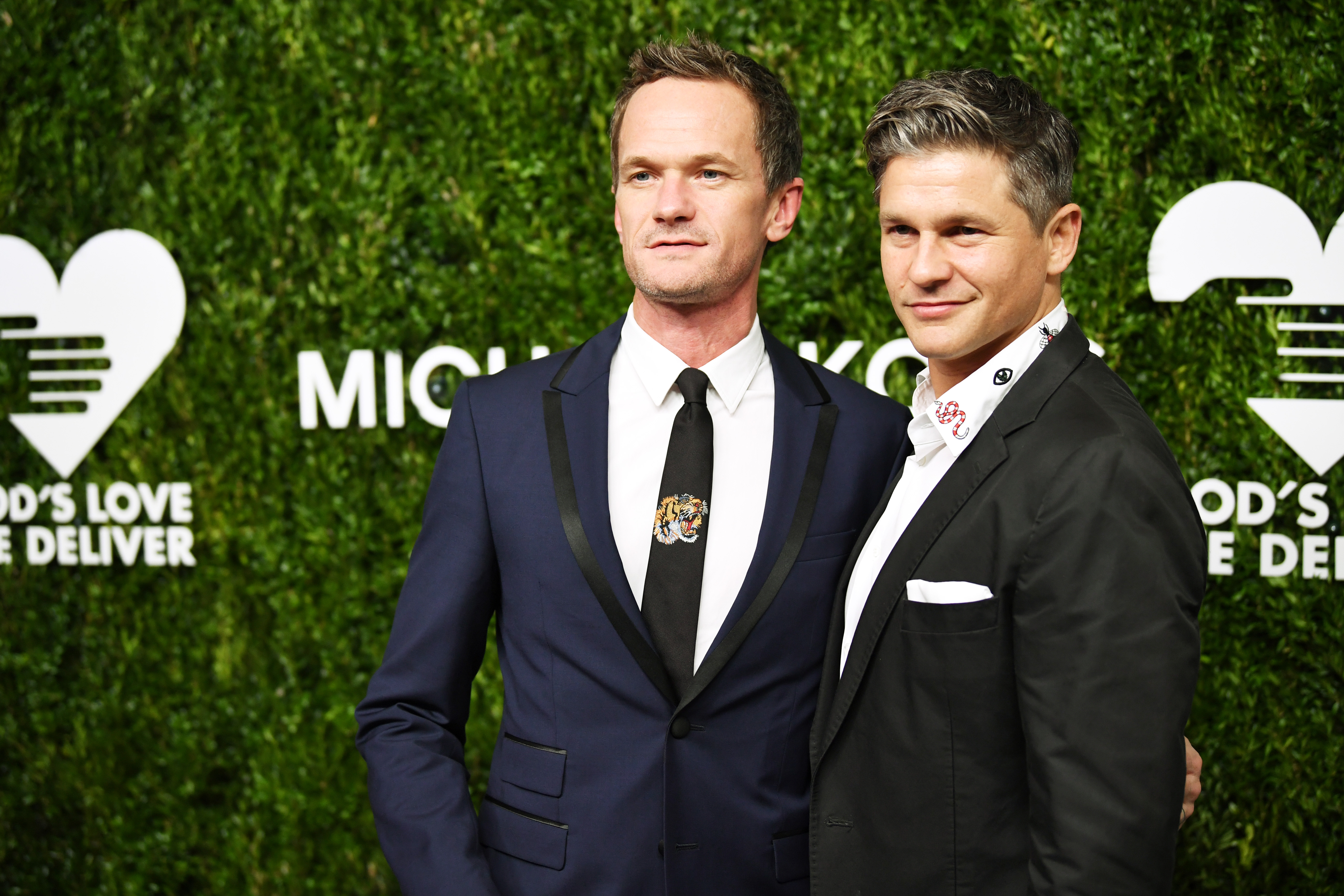 Neil Patrick Harris and David Burtka at God's Love We Deliver, Golden Heart Awards on October 16, 2018, in New York. | Source: Getty Images