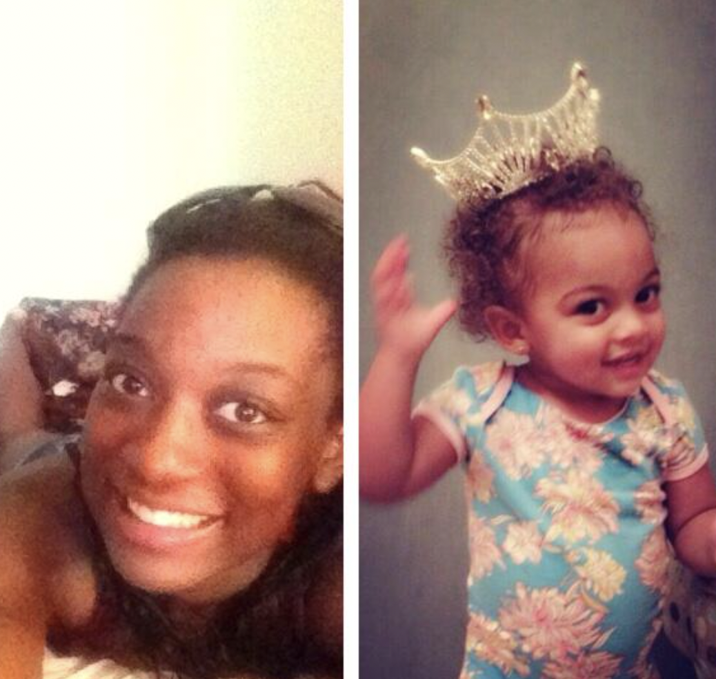 A side-by-side of Angela Johnson and Chloe Chrisley from a post dated June 30, 2014. | Source: X/angej201211