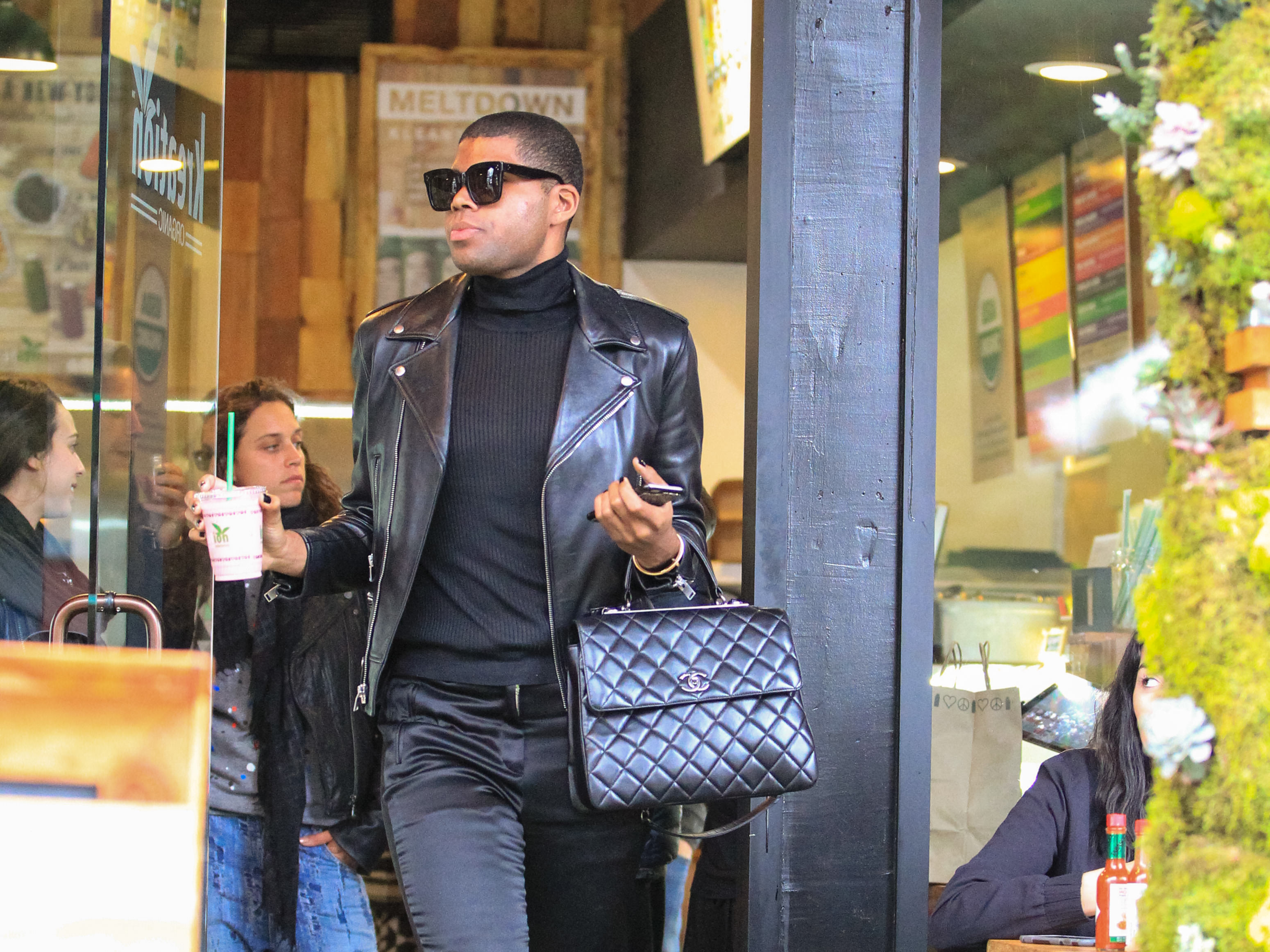 EJ Johnson is seen on January 18, 2016, in Los Angeles, California.