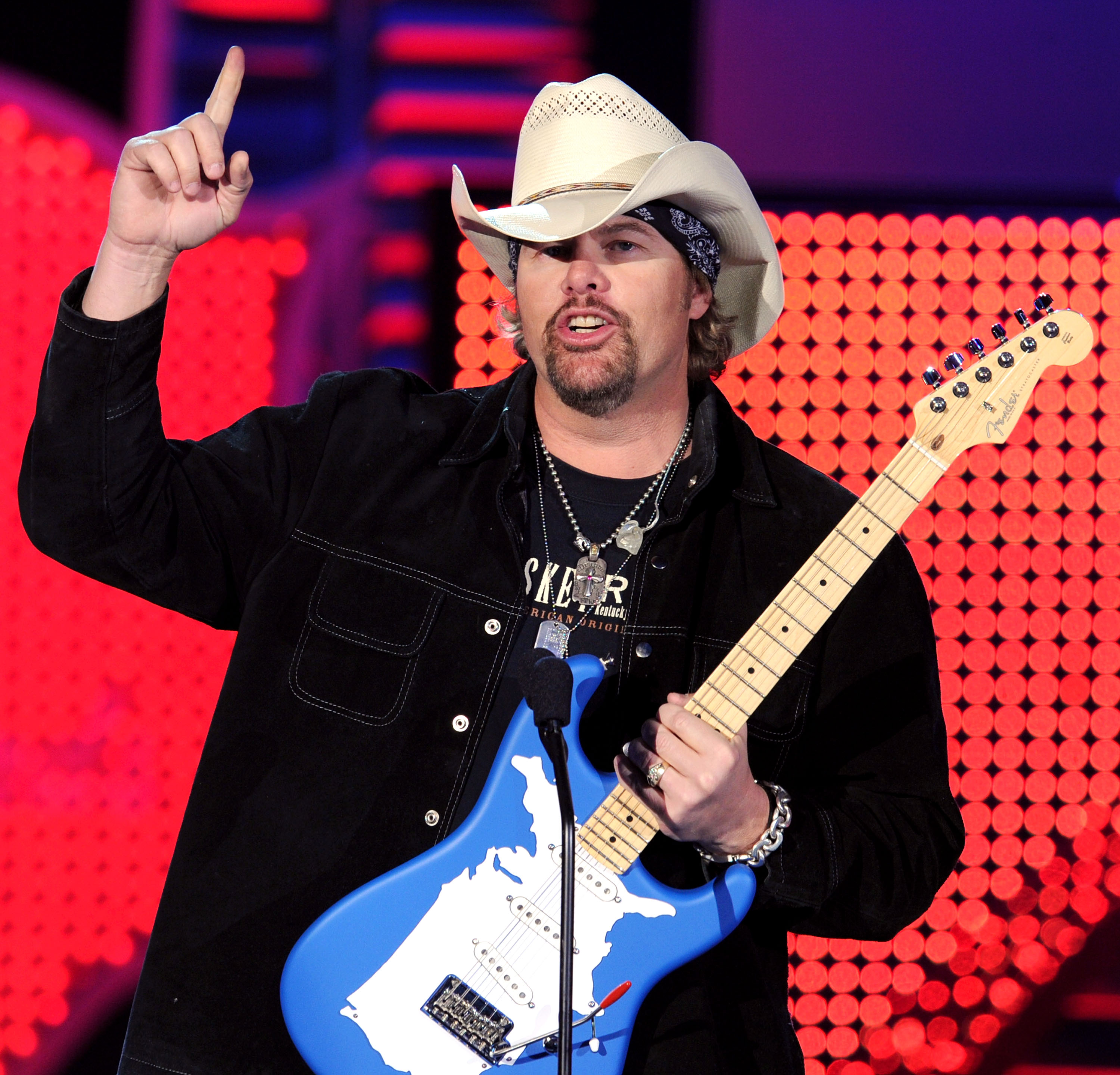 Toby Keith performs during the American Country Awards 2010 on December 6, 2010 in Las Vegas, Nevada | Source: Getty Images