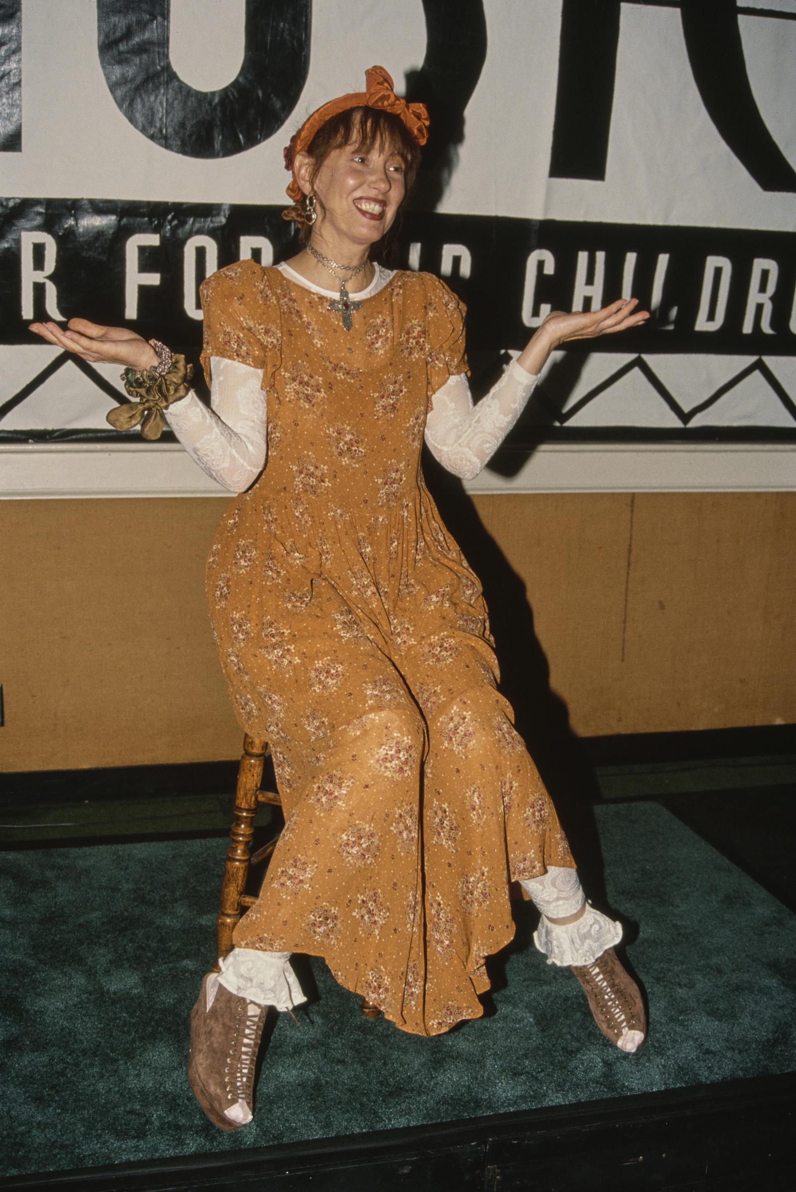 Shelley Duvall in Los Angeles, California on July 28, 1993 | Source: Getty Images