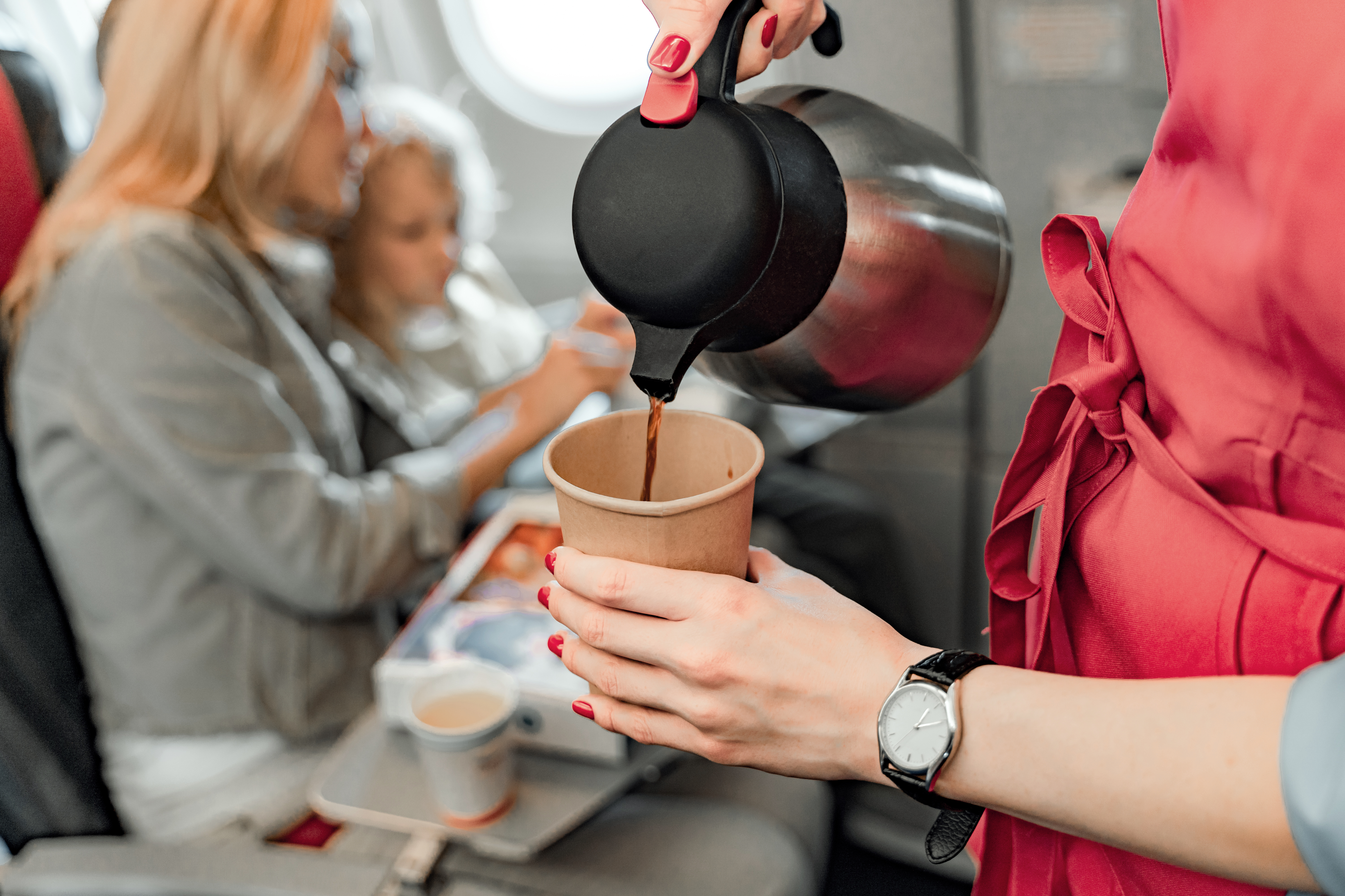 Airplane coffee | Source: Getty Images