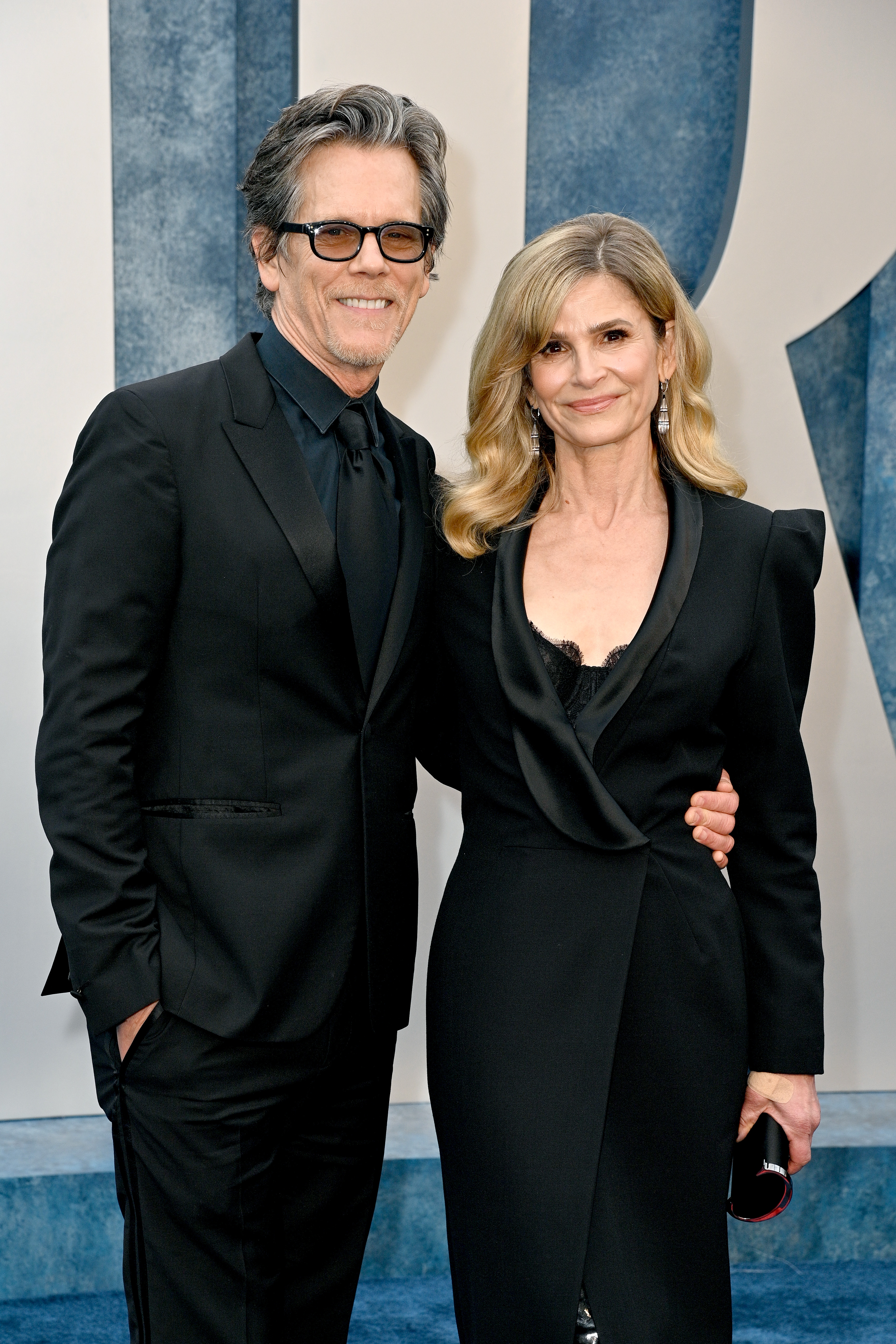 Kevin Bacon and Kyra Sedgwick grace the 2023 Vanity Fair Oscar Party hosted by Radhika Jones in Beverly Hills, California, on March 12, 2023 | Source: Getty Images
