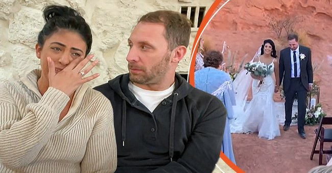 Hlavaty and Romano's wedding day plans were ruined due to Southwest Airlines canceling flights. | Photo: YouTube.com/Inside Edition