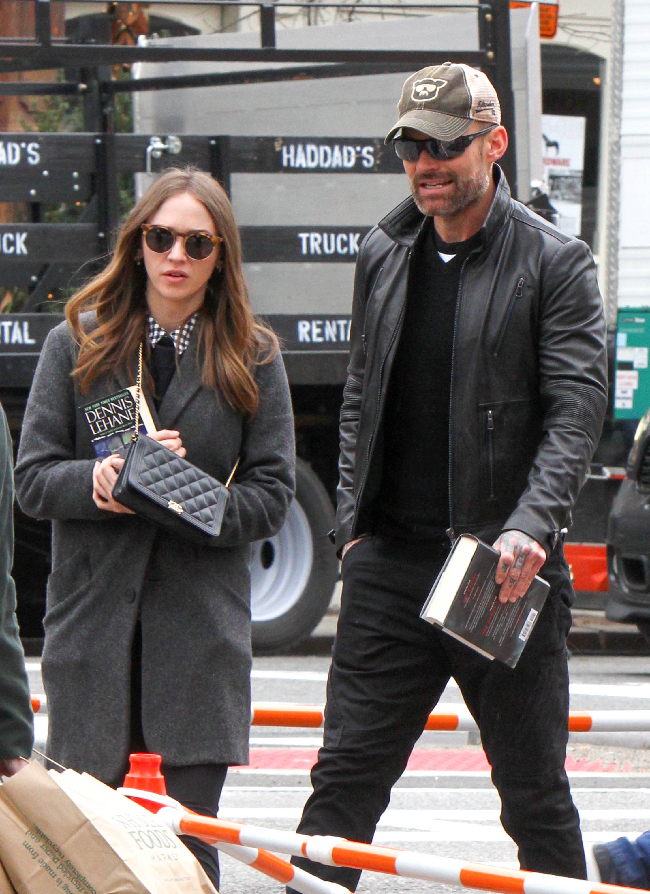 Seann William Scott with his wife, Olivia Korenberg in New York City, March 25, 2019. | Source: Getty Images