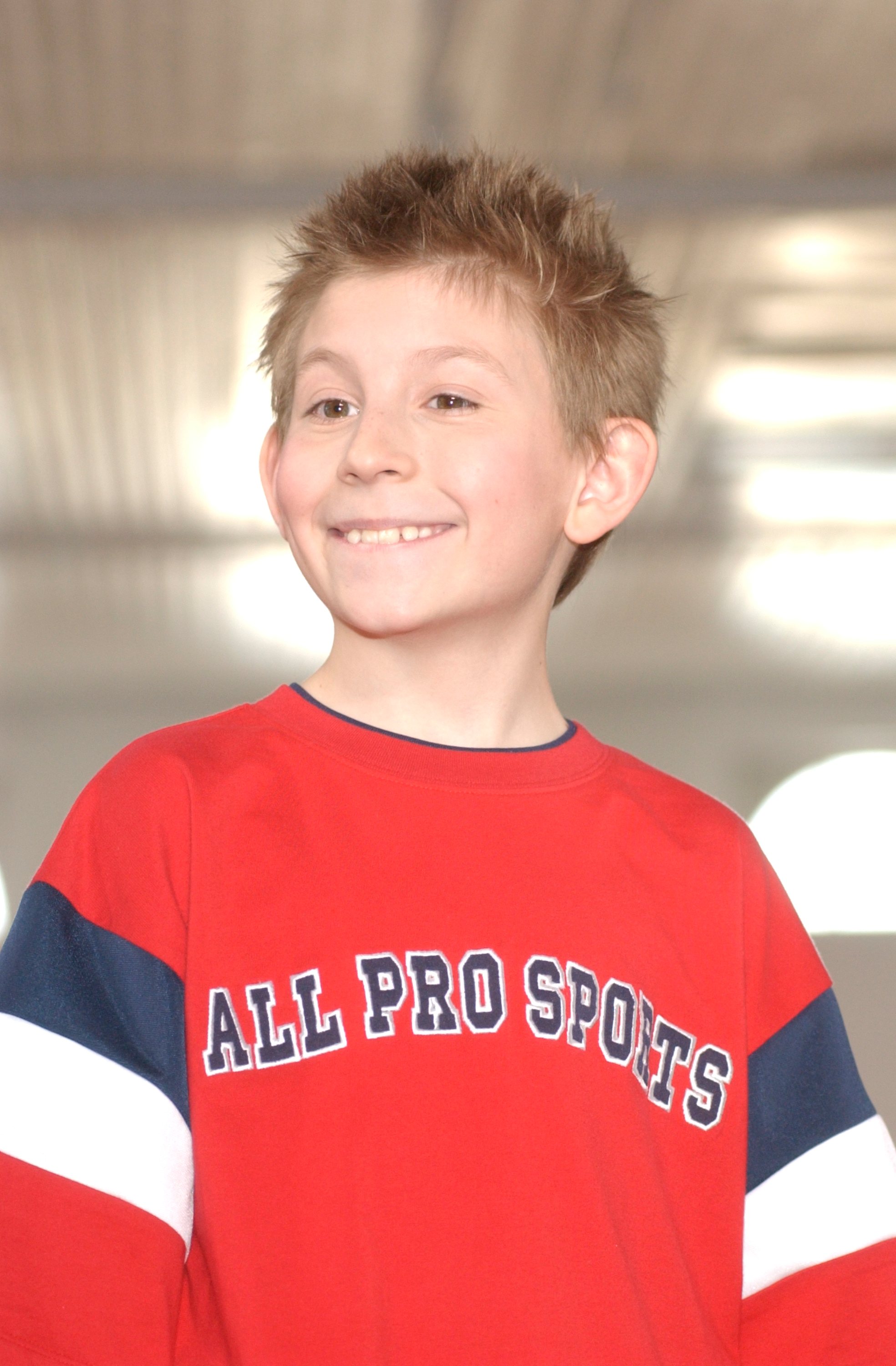 Erik Per Sullivan participates in the Fall 2002 Kids R Us fashion runway show April 11, 2002 in New York City