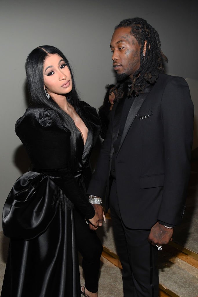 Cardi B and Offset attend Sean Combs' 50th birthday bash in December 2019 | Photo: Getty Images