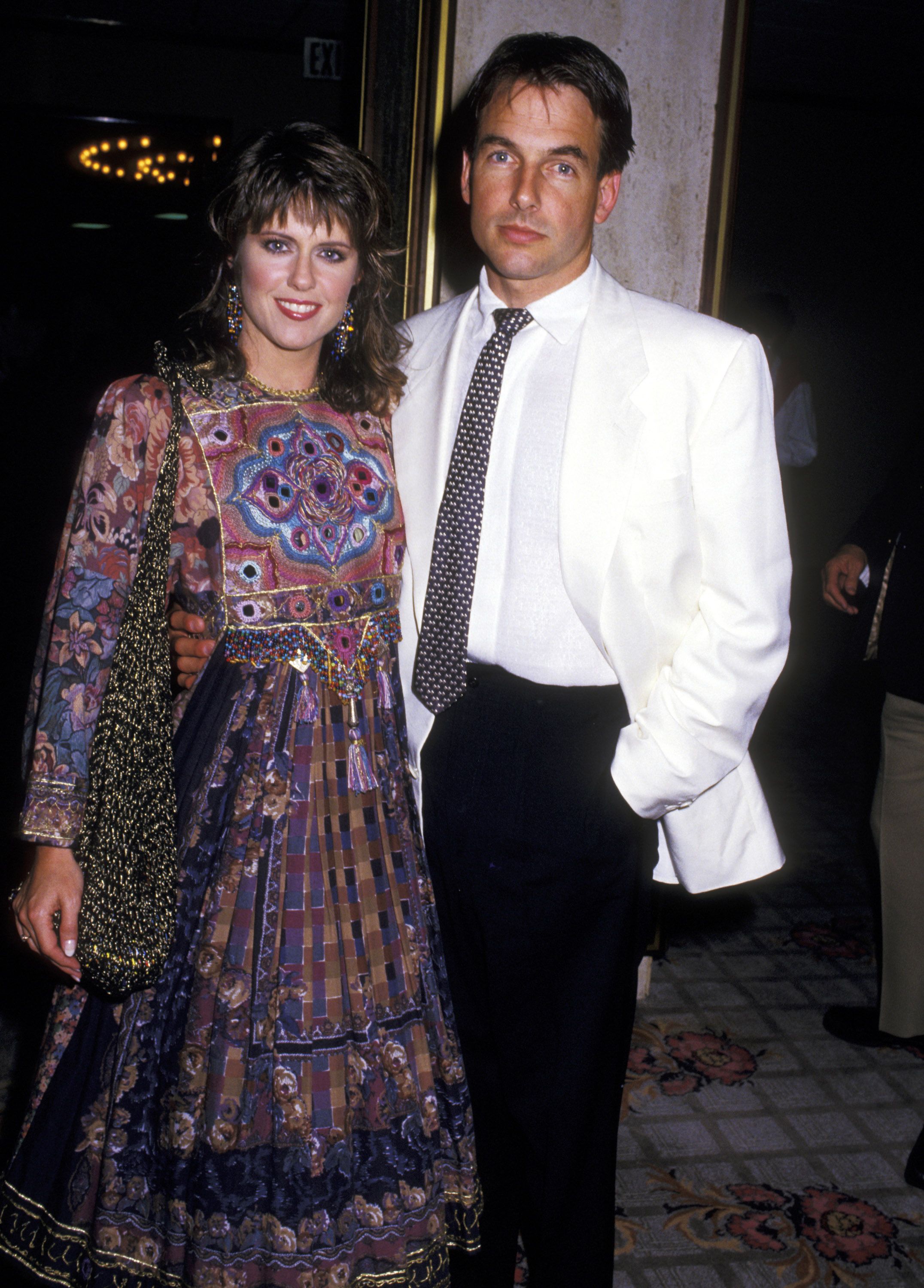 Pam Dawber and Mark Harmon during Premiere of "Dr. Dolittle" in New York City, New York. | Source: Getty Images