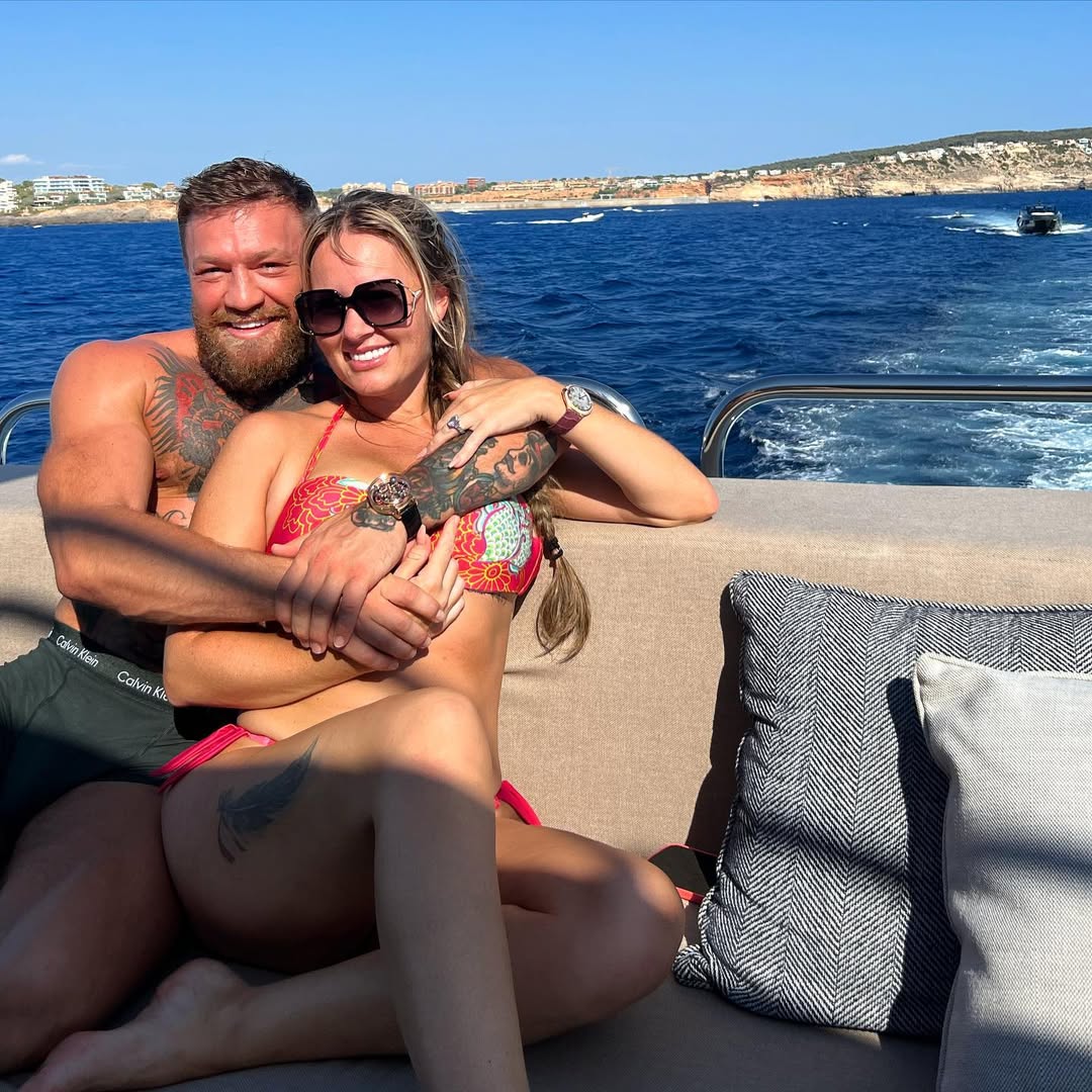 Conor McGregor and Dee Devlin from a post dated August 7, 2022. | Source: Instagram/thenotoriousmma