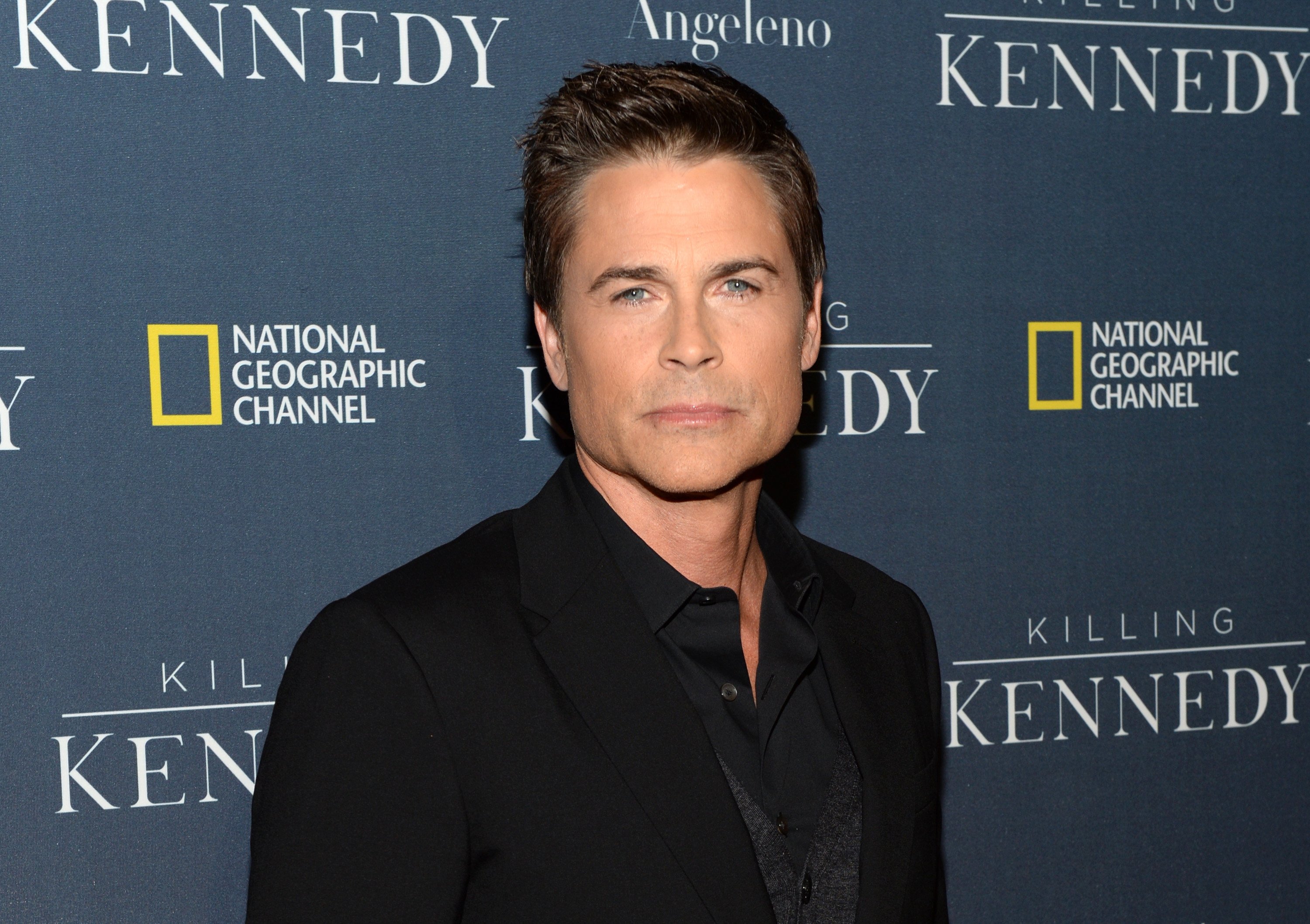 Actor Rob Lowe attends the "Killing Kennedy" Los Angeles premiere at the Saban Theatre on November 4, 2013 in Beverly Hills, California. | Source: Getty Images