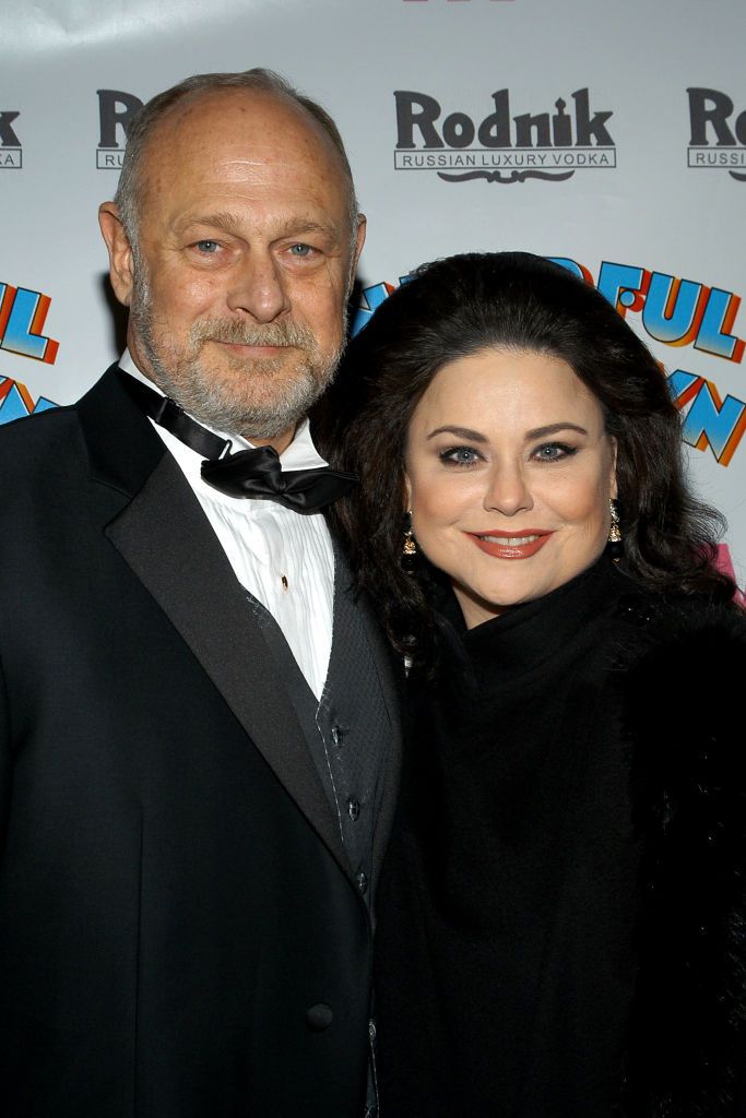 Gerald McRaney and Delta Burke during the November 23, 2003, at the after party for the opening night of the Broadway musical Wonderful Town at the Mandarin Oriental Hotel in New York City. | Source: Getty Images