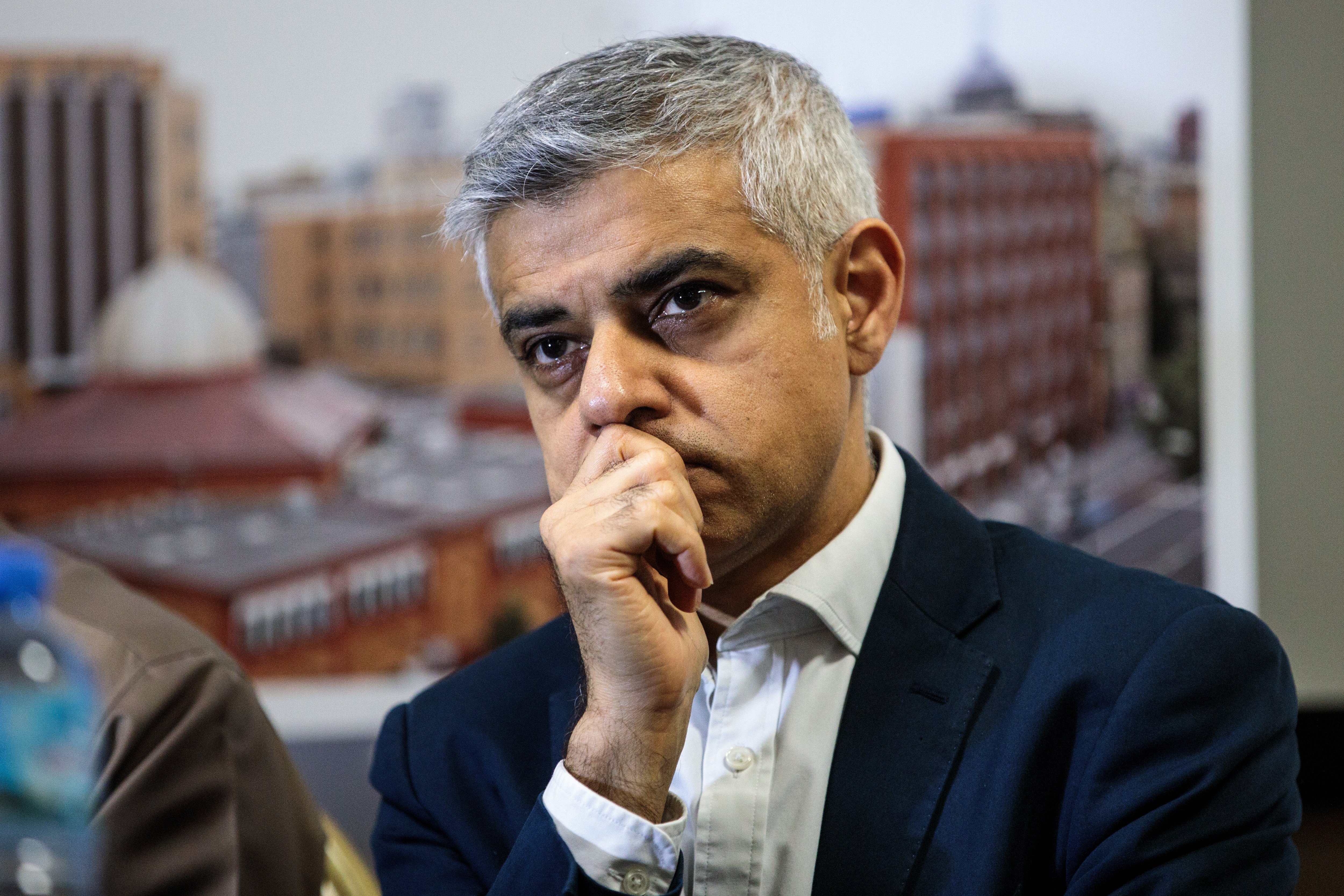 Sadiq Khan at a vigil for the victims of the New Zealand mosque attacks at the East London Mosque in London, England | Photo: Getty Images