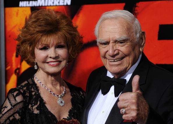 Tova and Ernest Borgnine on October 11, 2010 in Hollywood, California | Source: Getty Images