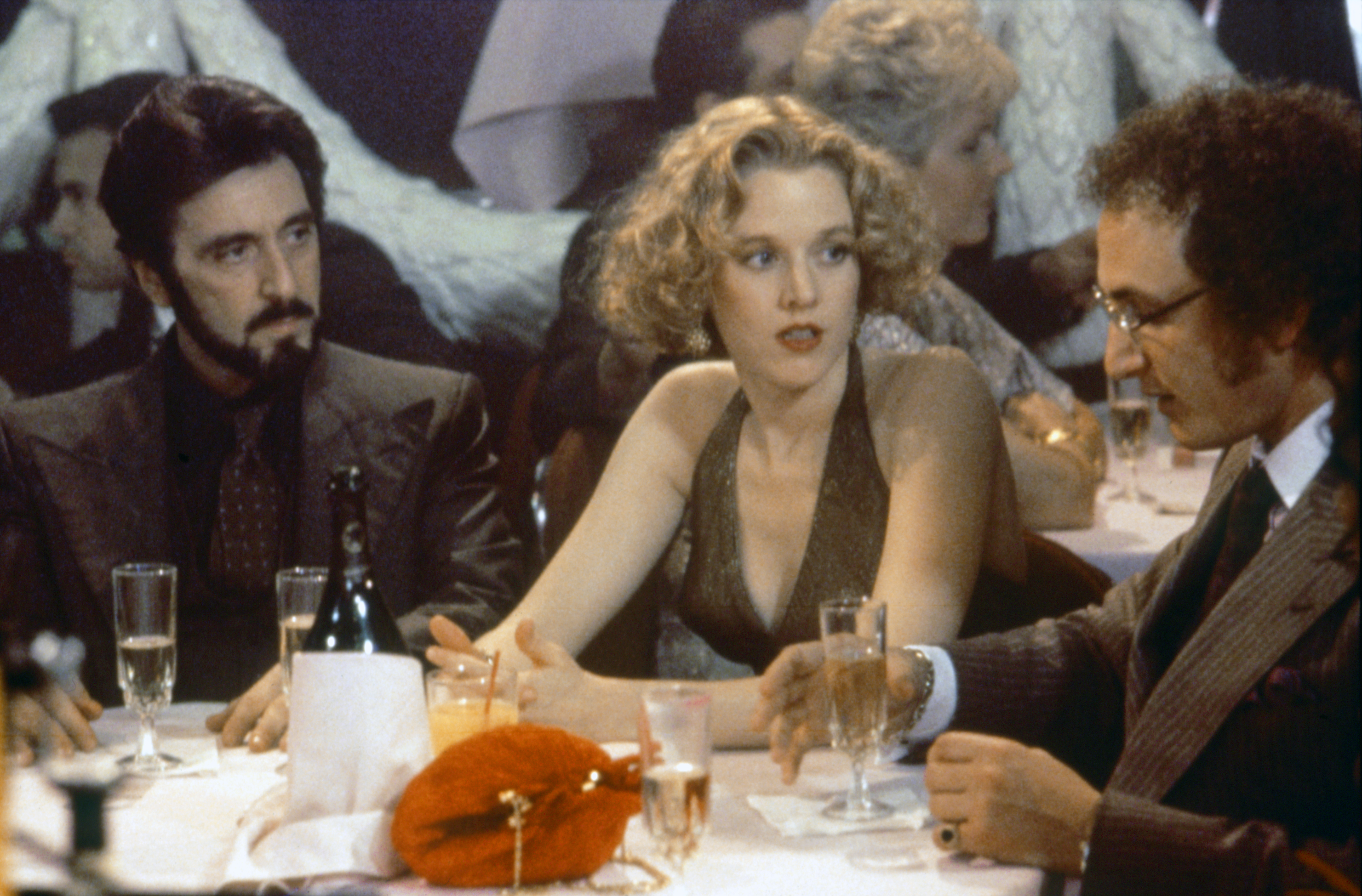 American actors Al Pacino, Penelope Ann Miller, and Sean Penn on the set of "Carlito's Way." | Source: Getty Images