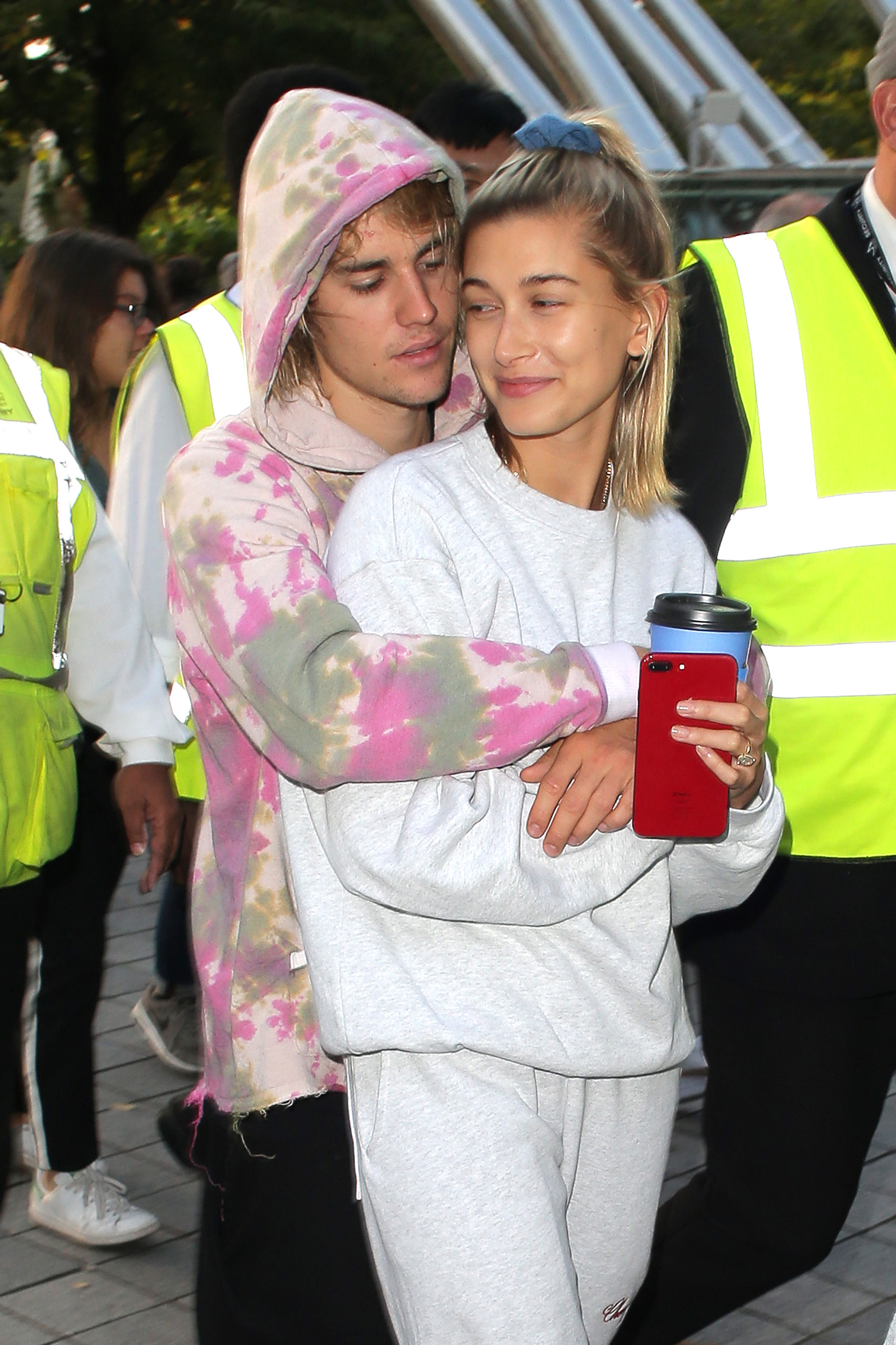 Justin Bieber and Hailey Baldwin on September 18, 2018 in London, England | Source: Getty Images