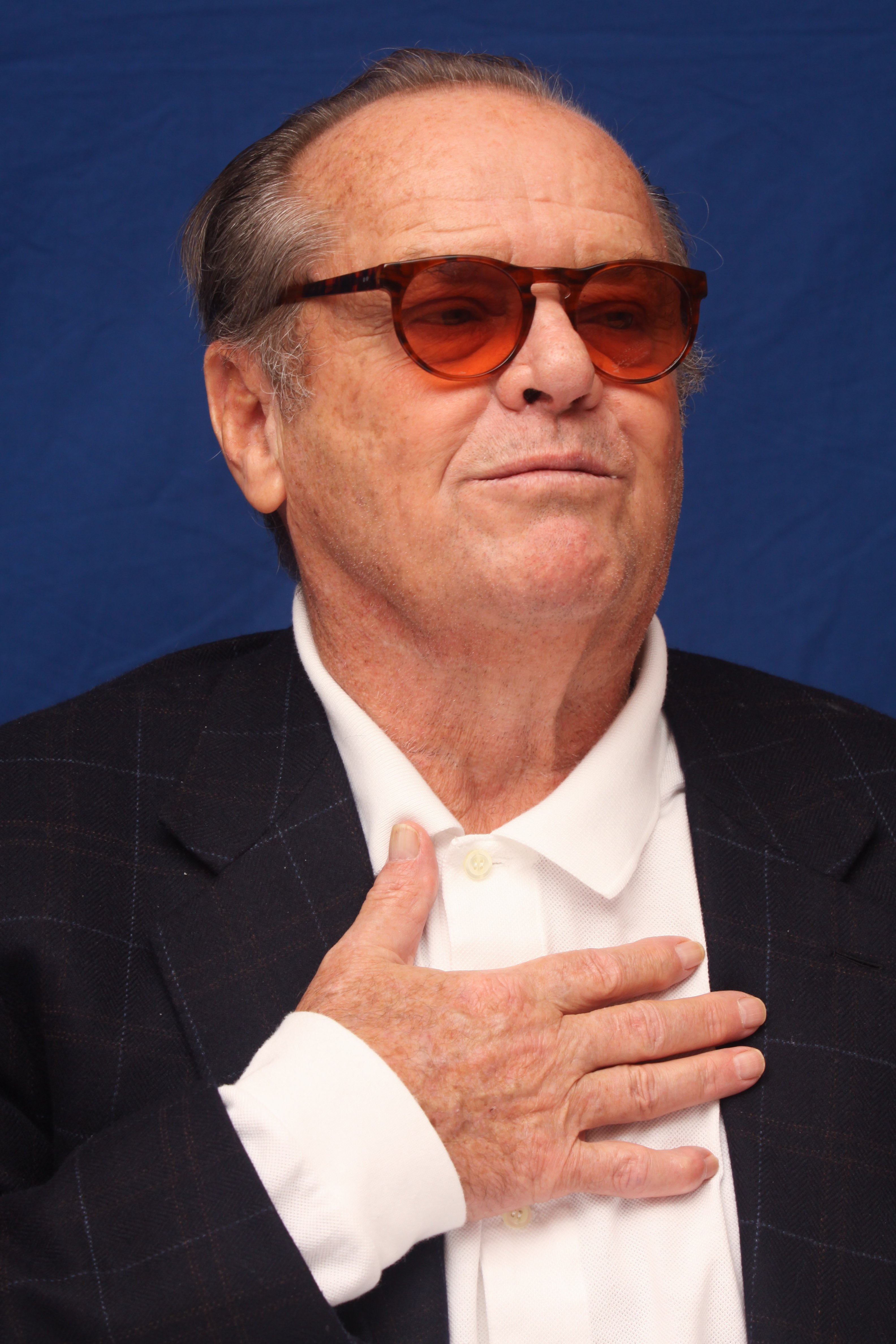 Jack Nicholson en el Hotel Ritz Carlton en Nueva York. 2010. | Foto: Getty Images