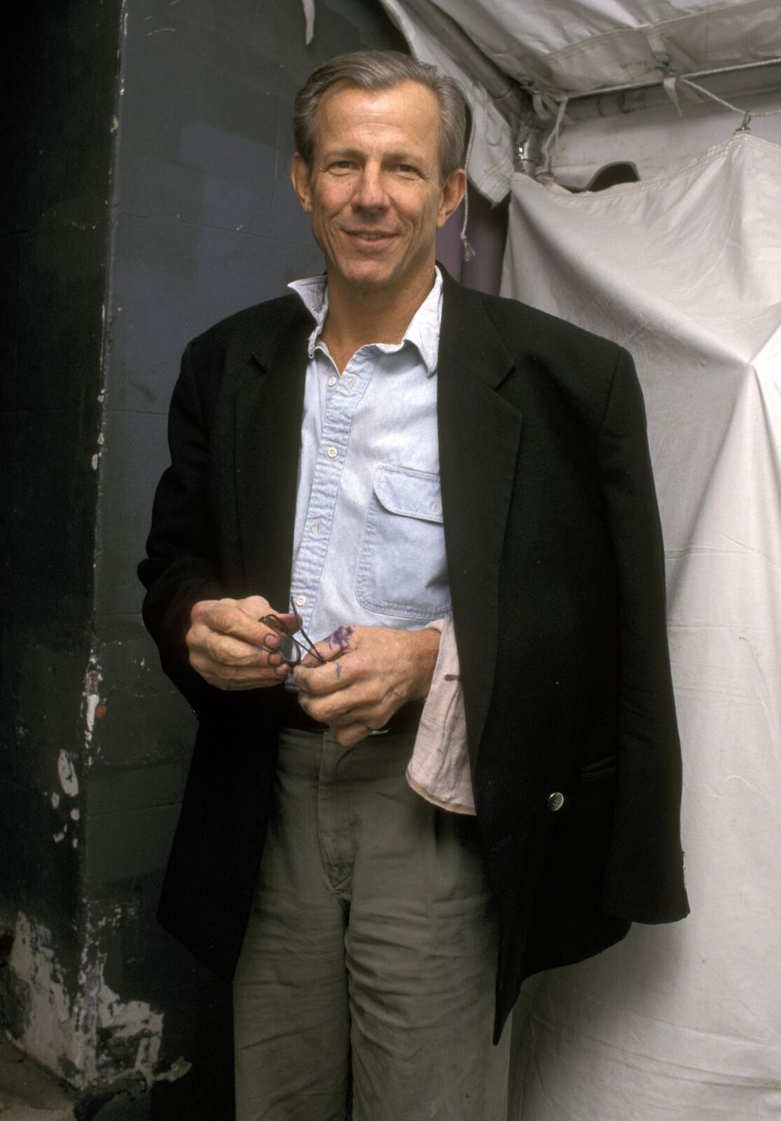 Peter Beard at the 3rd Annual Tribeca Ball Benefit on March 14, 1996 | Photo: Ron Galella/Getty Images