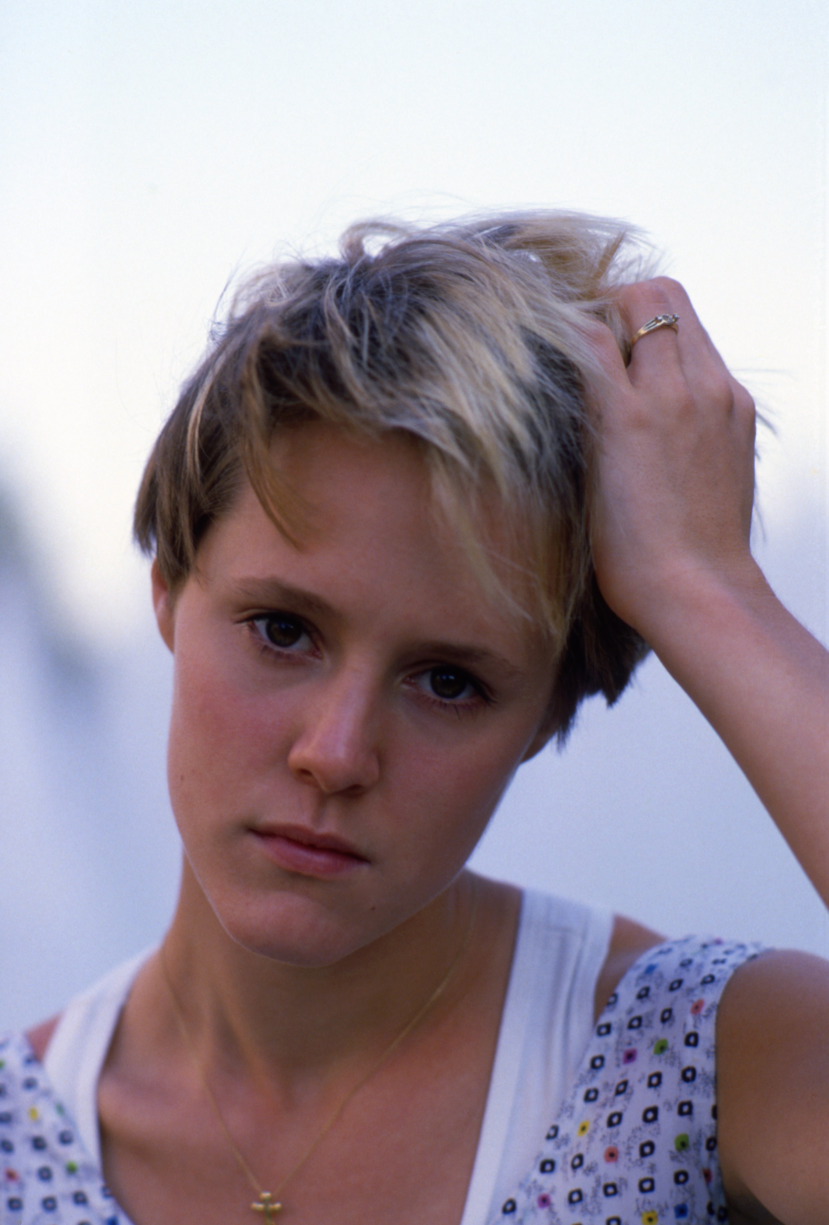 Mary Stuart Masterson's portrait from "Some Kind of Wonderful" in Century City, California, in 1987 | Source: Getty Images