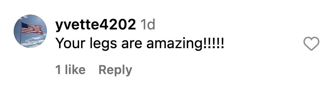 A fan's comment on Carrie Underwood's photo dated October 2023 | Source: instagram.com/carrieunderwood