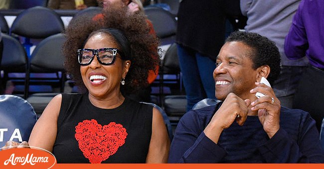 Denzel Washington and Pauletta Pearson on February 14, 2017 in Los Angeles, California | Photo: Getty Images