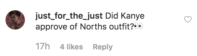 Fan question comments on North West wearing lipstick for halloween in Kourtney Kardashian's post | Source: instagram.com/kourtneykardash