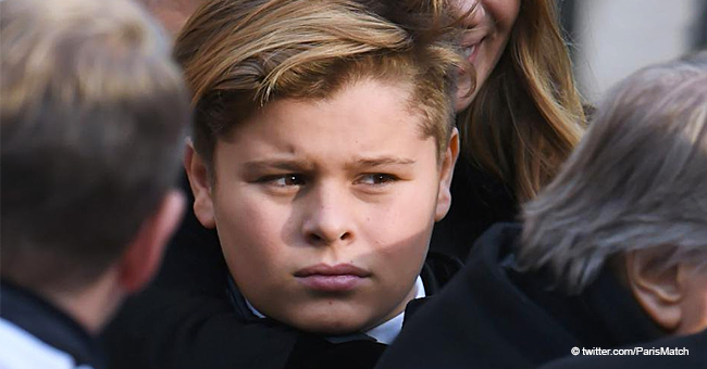 David Hallyday : Cameron, 14 ans, son fils unique, sa grande fierté