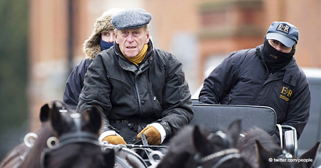 Prince Philip Spotted Driving a Horse Carriage Alone 2 Months after Involvement in a Car Crash