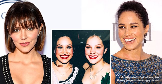 Katharine McPhee shares adorable throwback pic with Meghan Markle from when they were kids