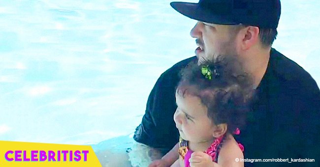 Rob Kardashian's daughter Dream is all kinds of adorable in checkered dress