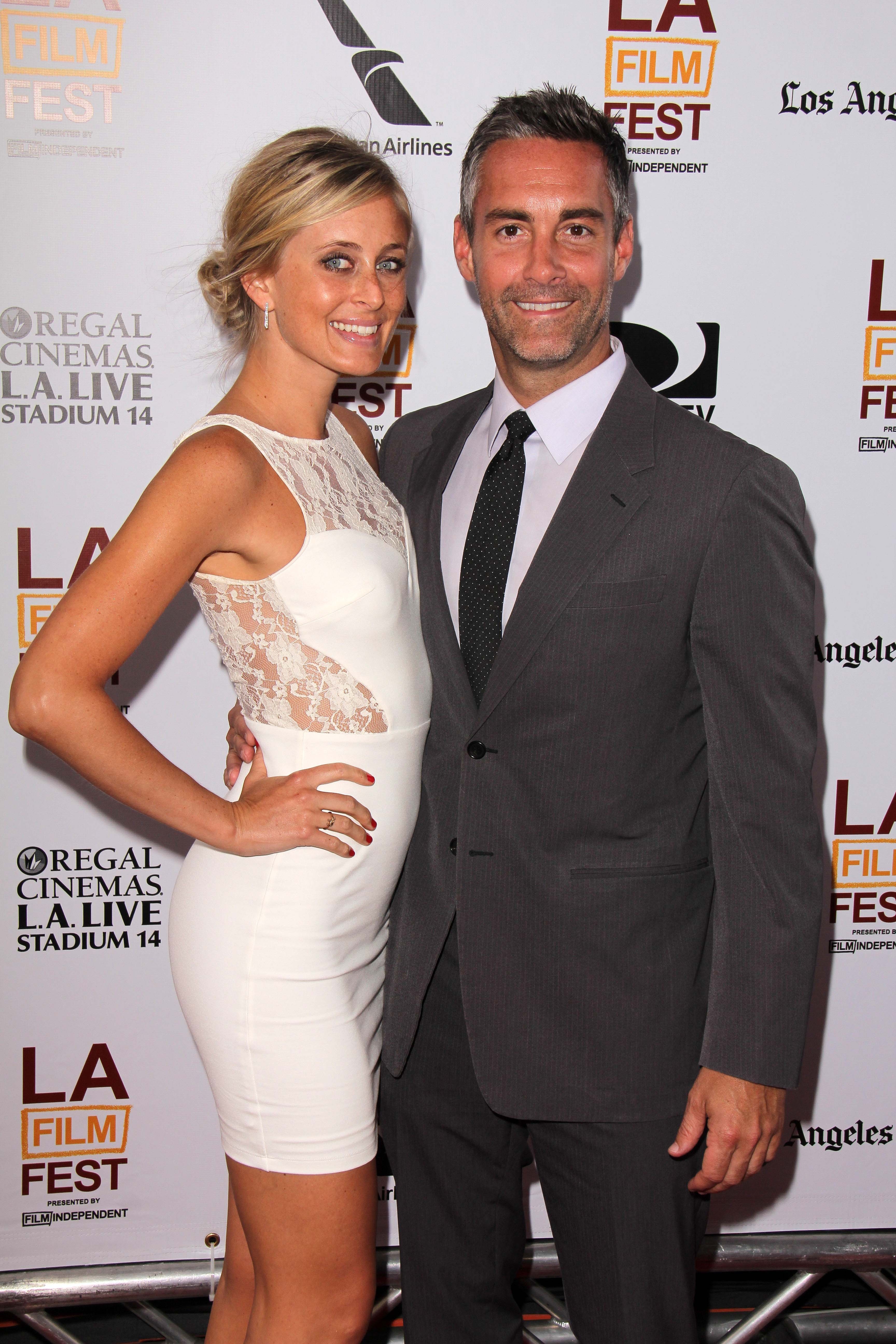 Monica Richards and Jay Harrington at "The Way Way Back" Premiere on June 23, 2013, in Los Angeles. | Source: Shutterstock